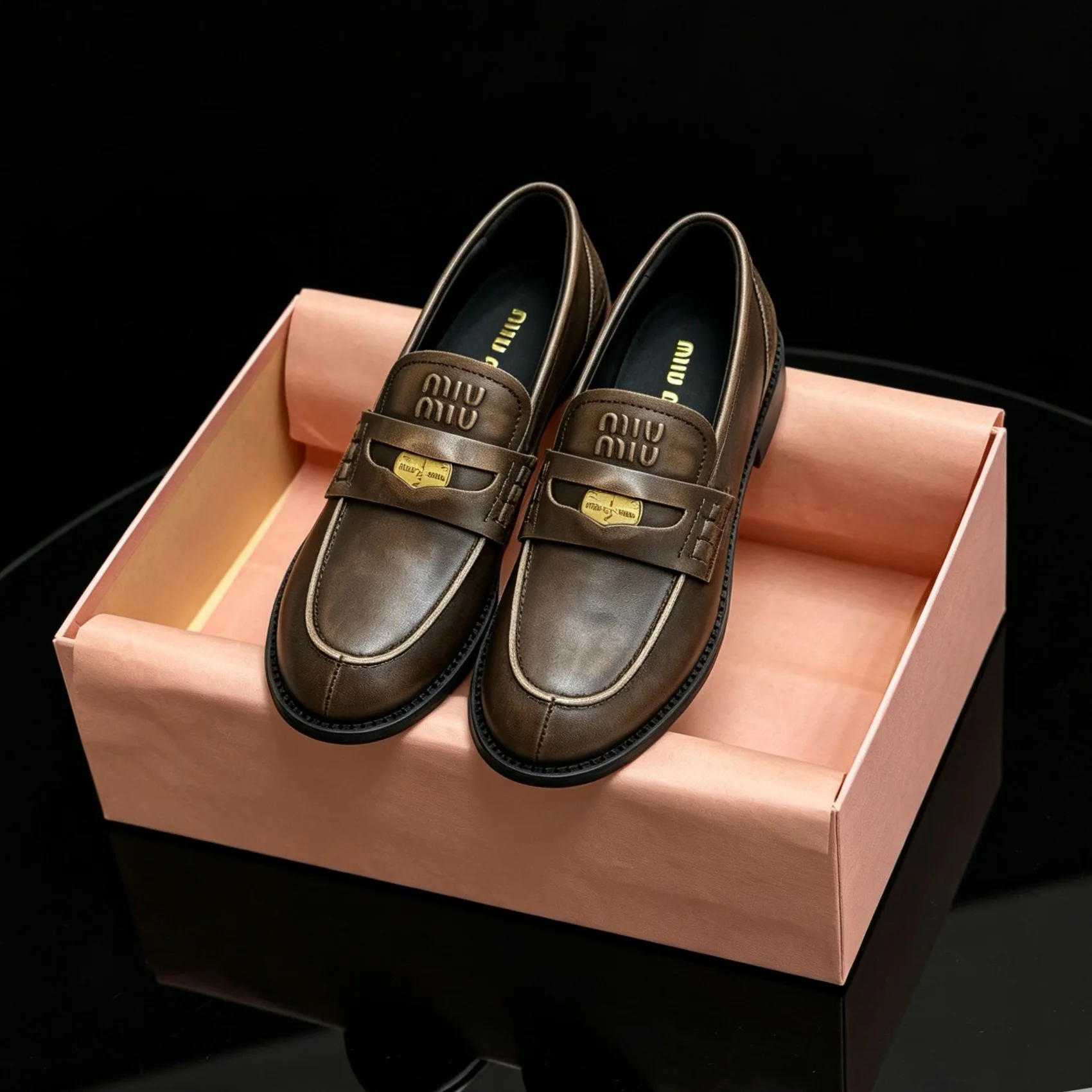 Лоферы И Мокасины Женские Miu Miu 18703345