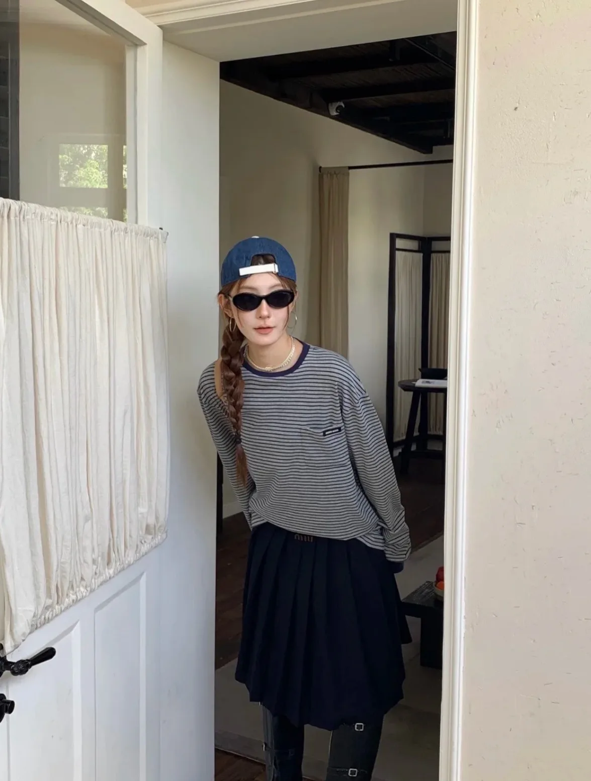 Лонгсливы Женские Miu Miu 381185