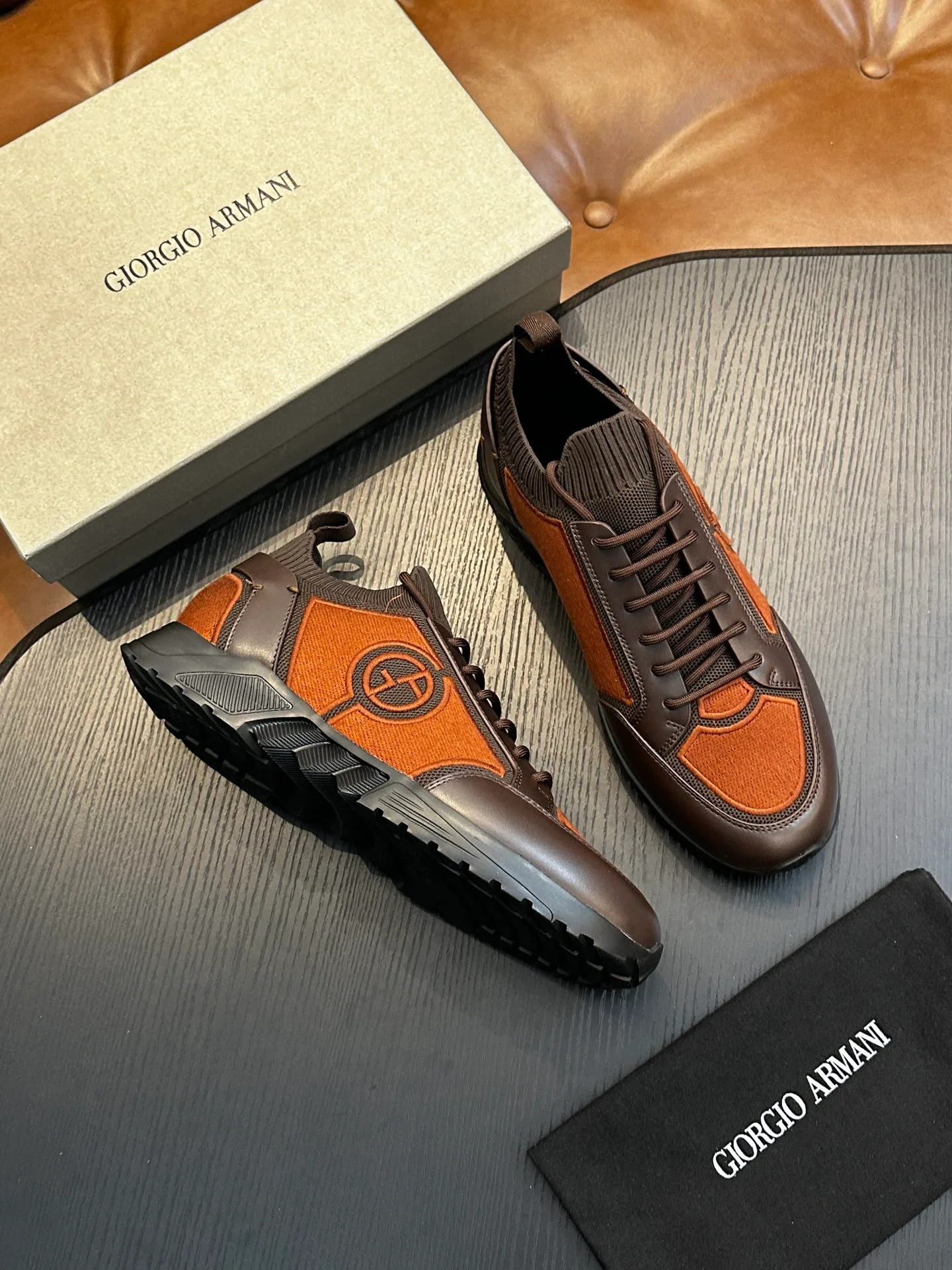 Кроссовки Мужские Armani 5040458