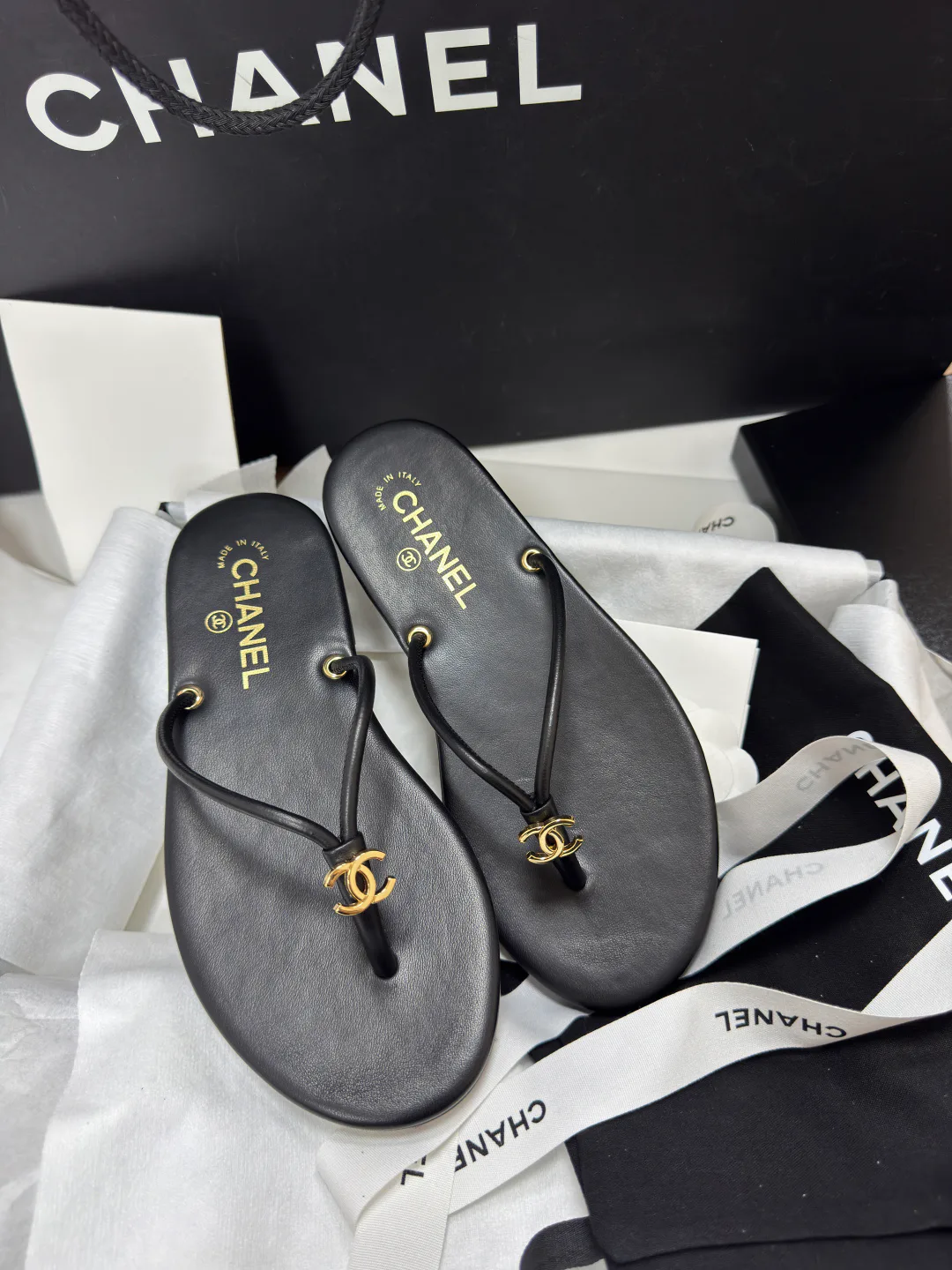 Шлепанцы Женские Chanel 13127294