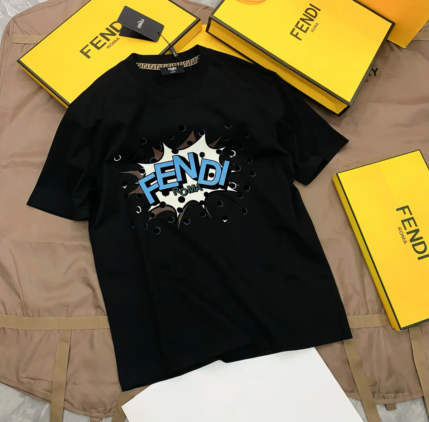 Футболки Мужские Fendi 3376818