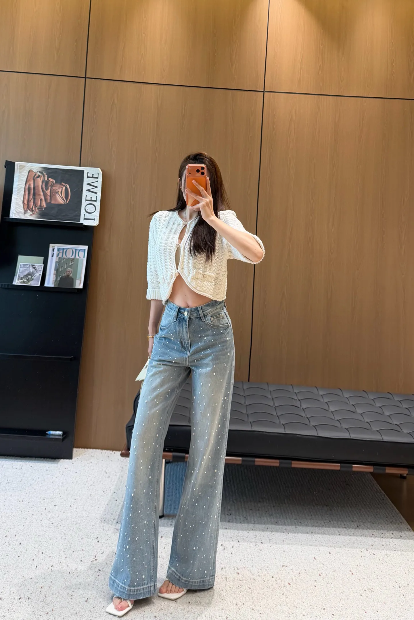 Джинсы Женские Loewe 2379801