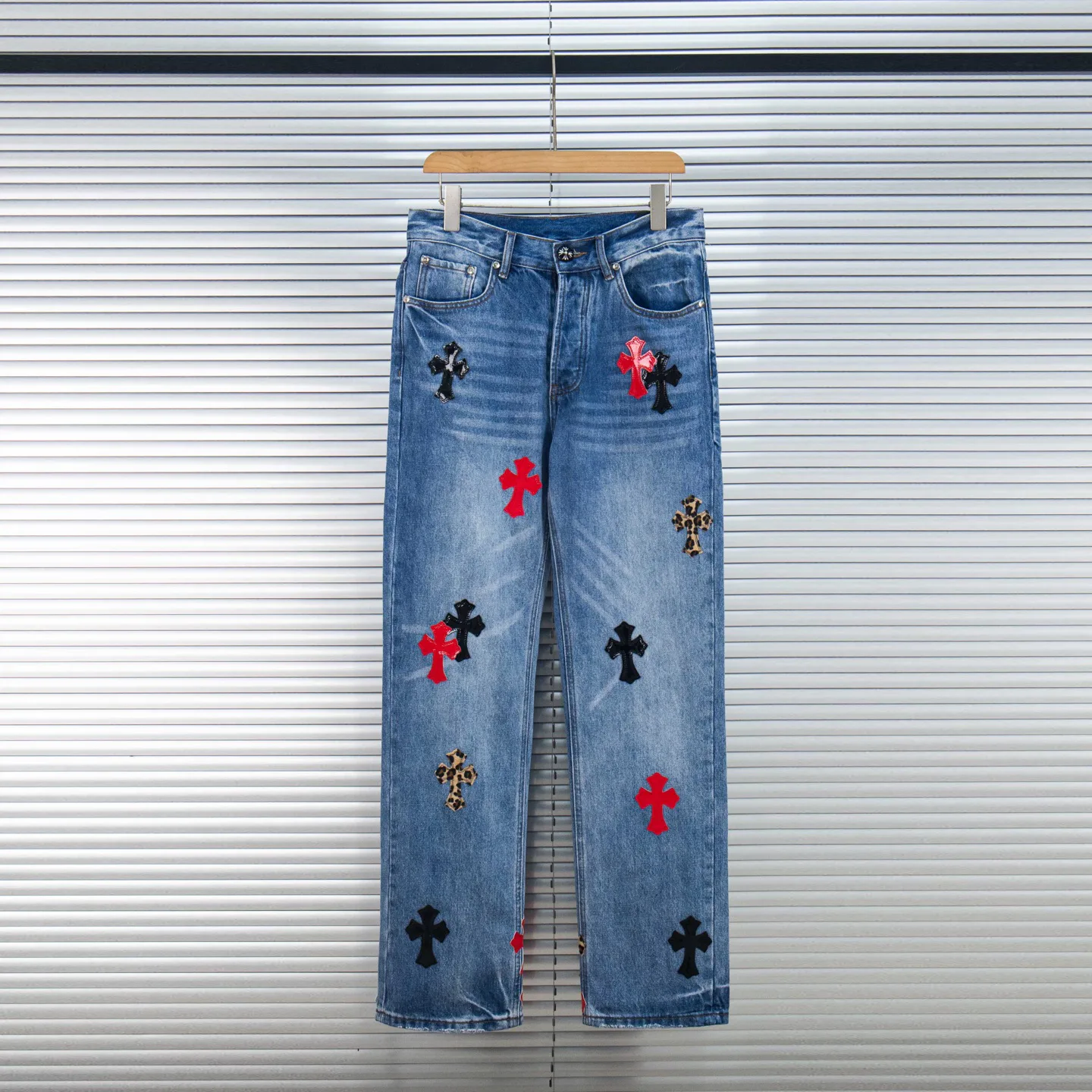 Джинсы Женские Chrome Hearts 11544978