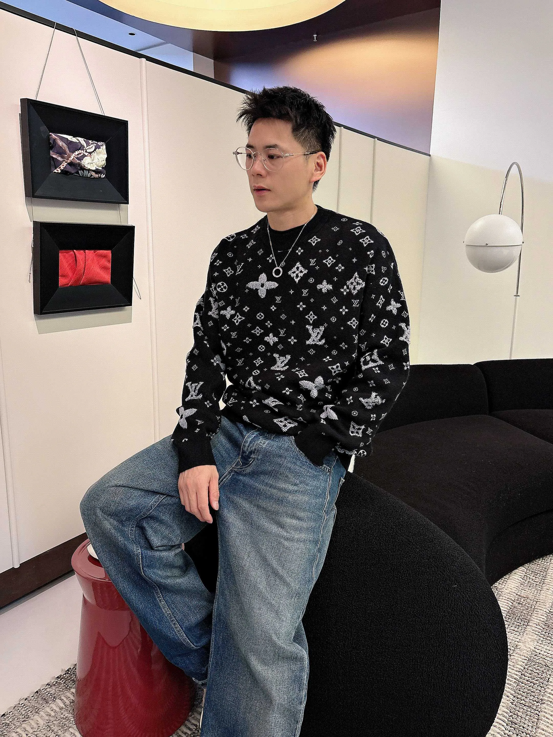 Джемперы И Свитеры Мужские Louis Vuitton 819077