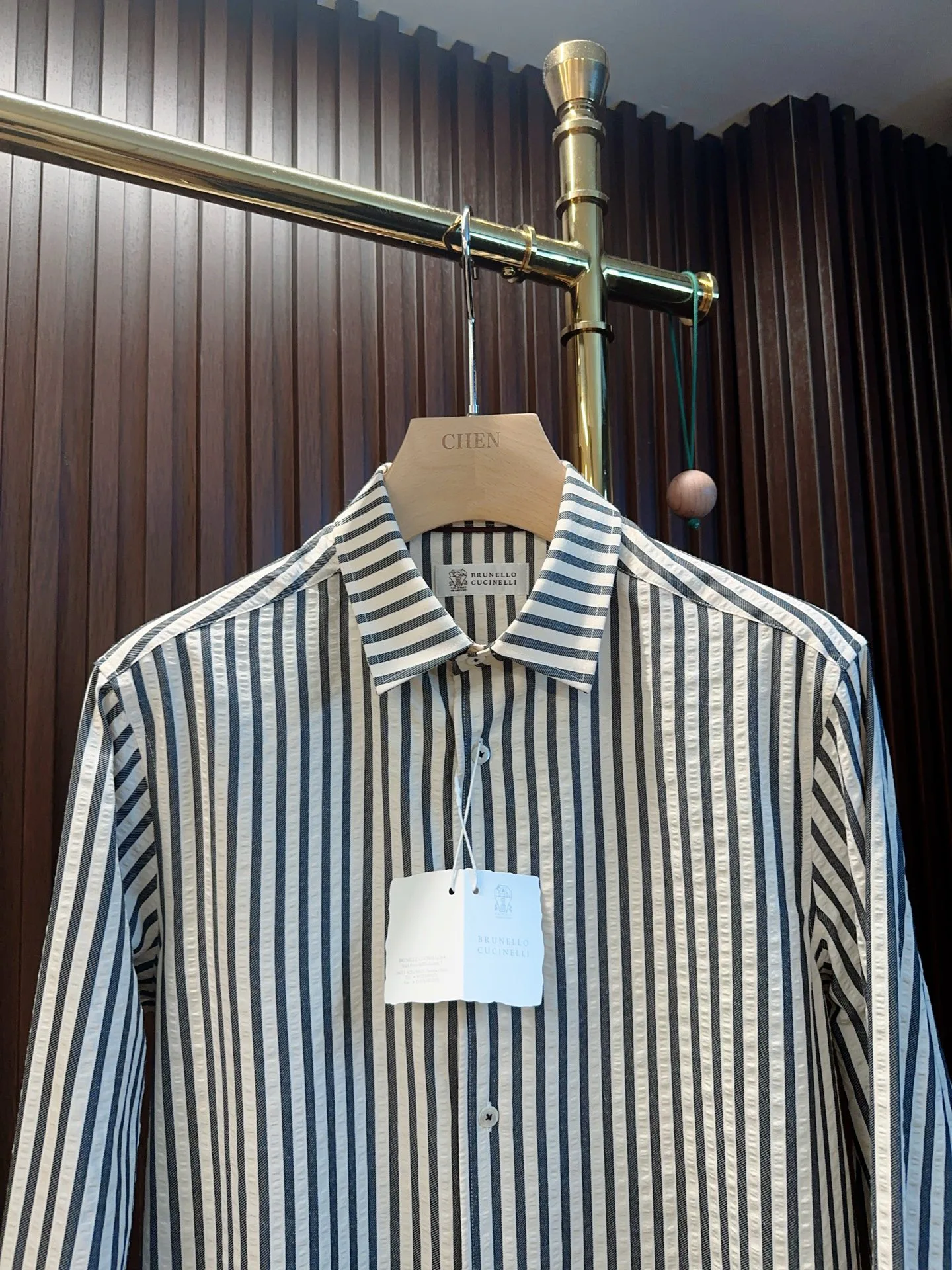 Рубашки Мужские Brunello Cucinelli 11383633