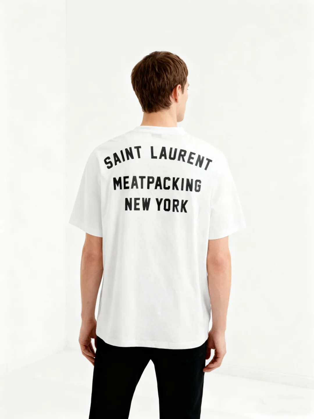Футболки Мужские Saint Laurent 3043973