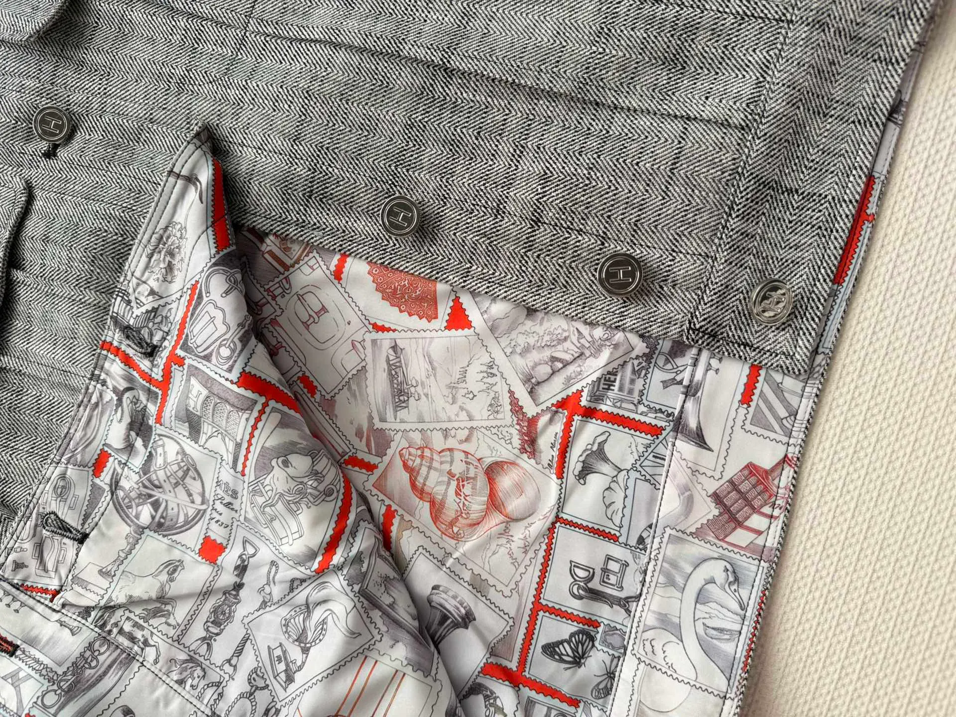 Куртки И Пуховики Женские Hermes 1385387