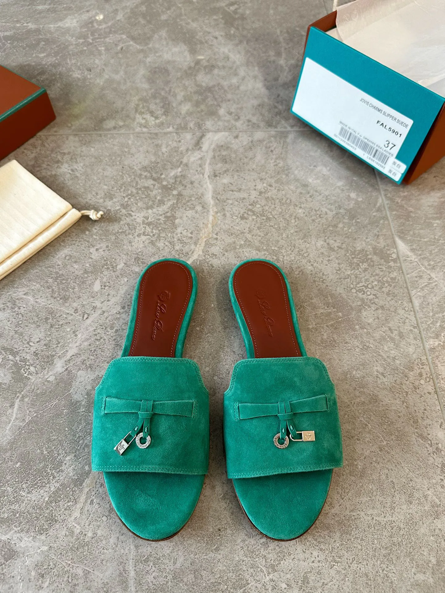 Шлепанцы Женские Loro Piana 32612