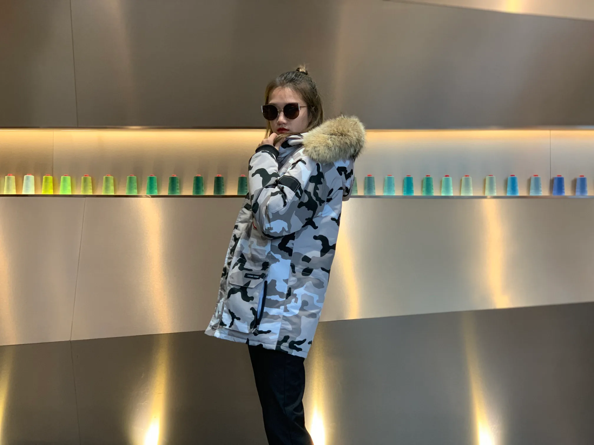 Куртки И Пуховики Женские Canada Goose 64133