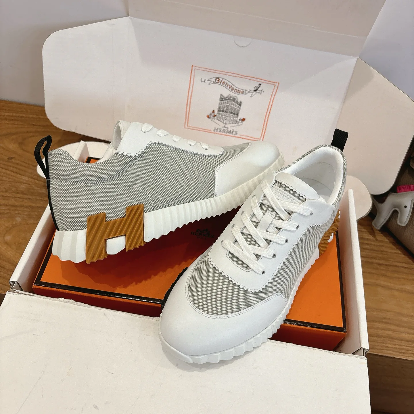 Кроссовки Женские Hermes 1175738