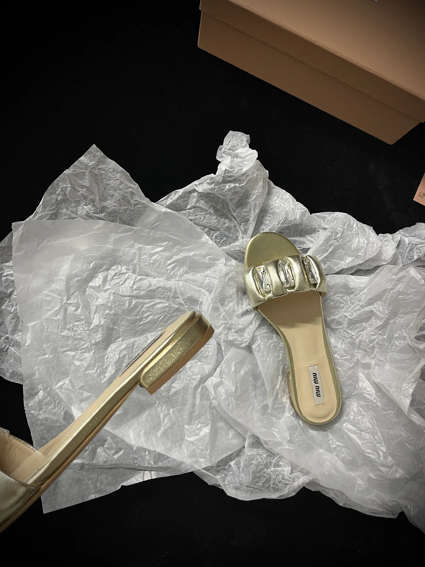 Шлепанцы Женские Miu Miu 11228