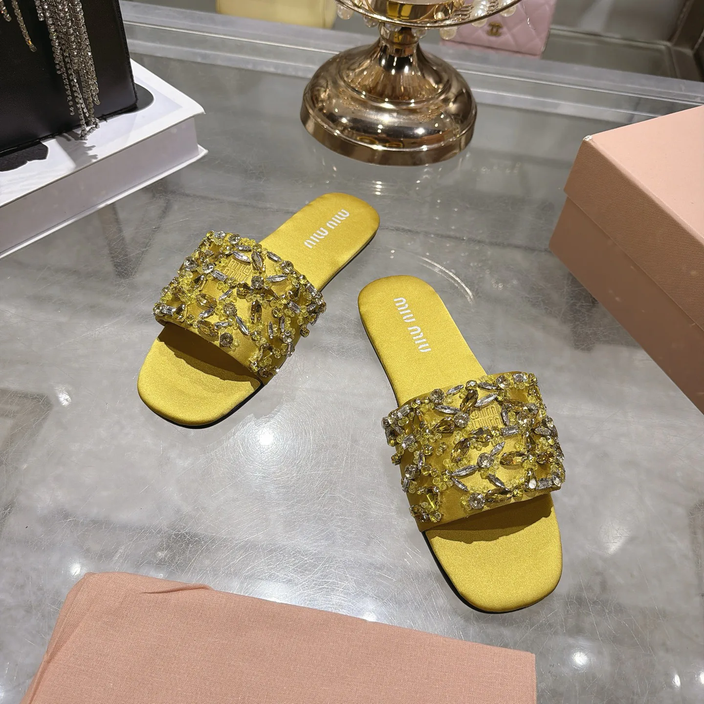 Босоножки Женские Miu Miu 18025809