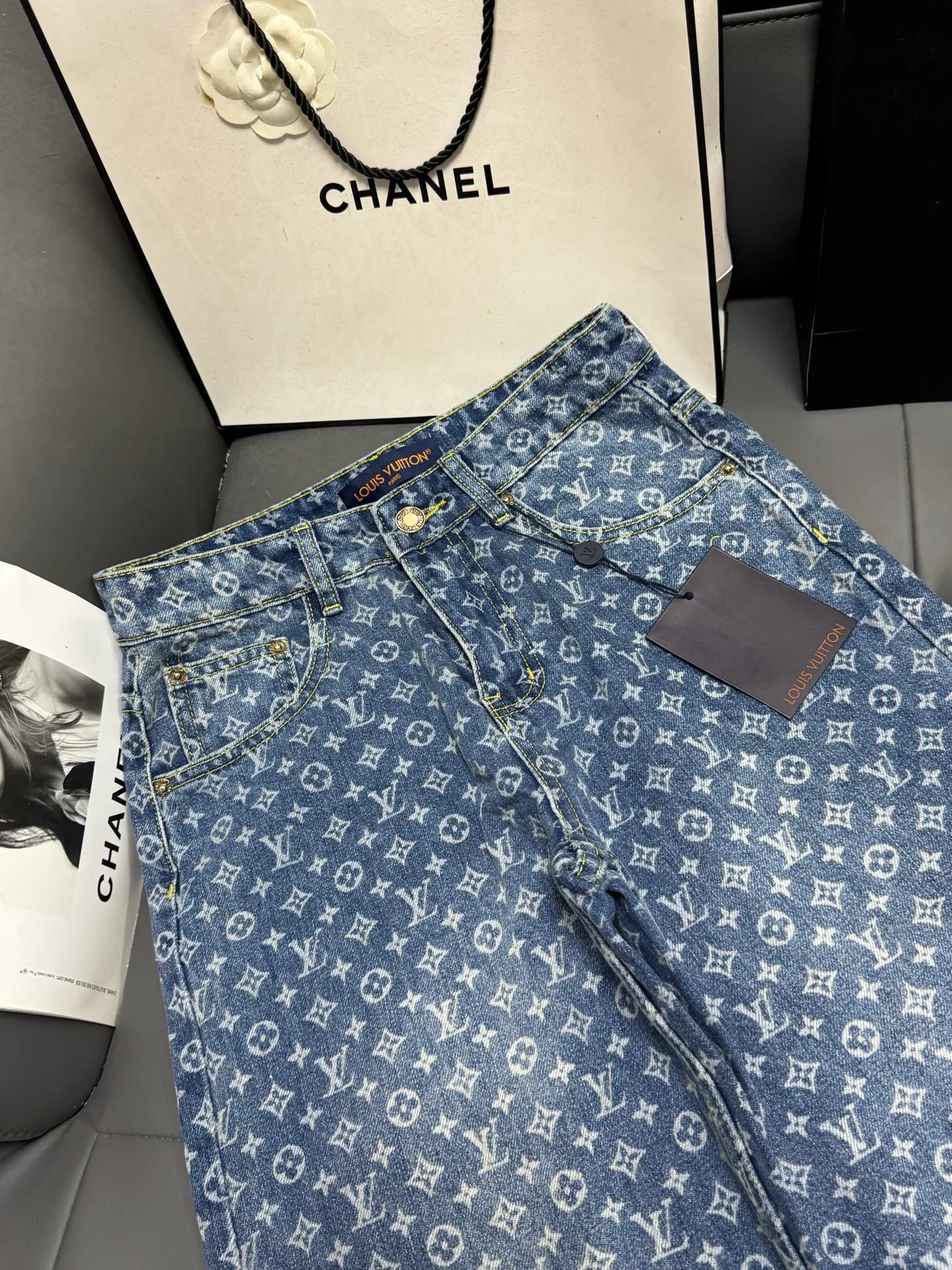 Джинсы Женские Louis Vuitton 11960272