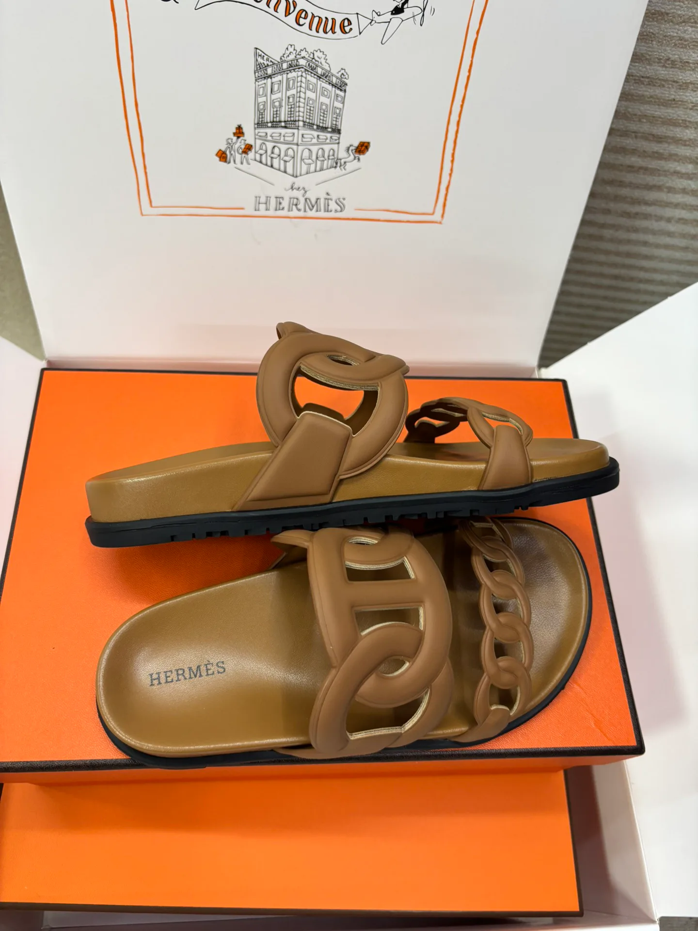 Шлепанцы Женские Hermes 11591083