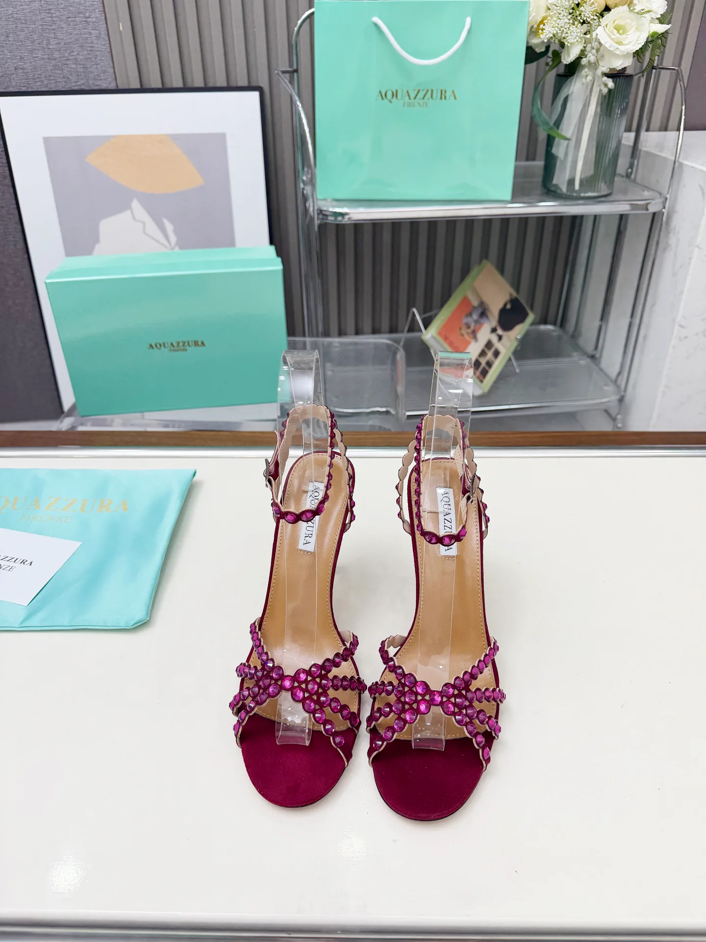 Босоножки Женские Aquazzura 1856034