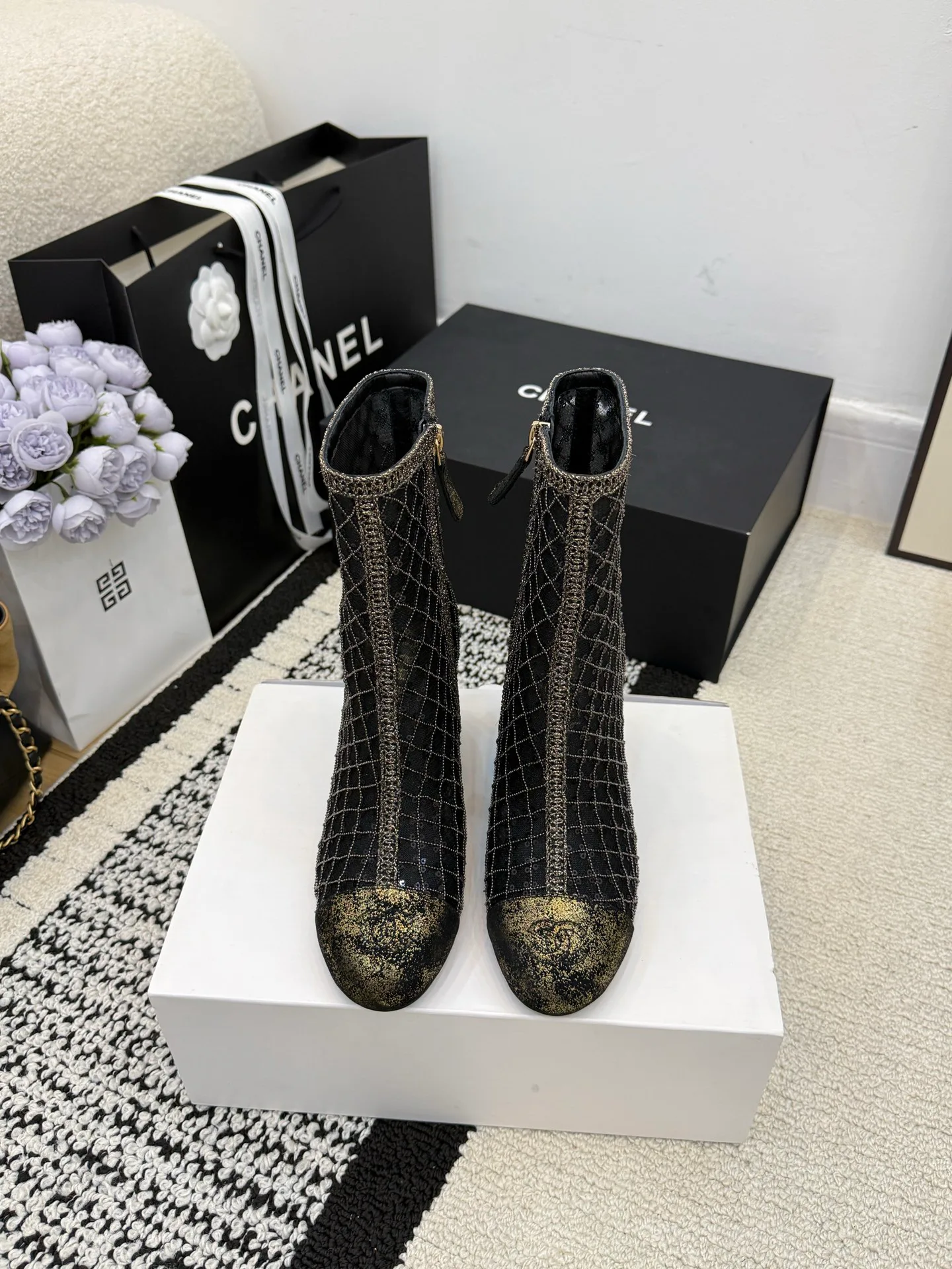 Ботинки Женские Chanel 1224464