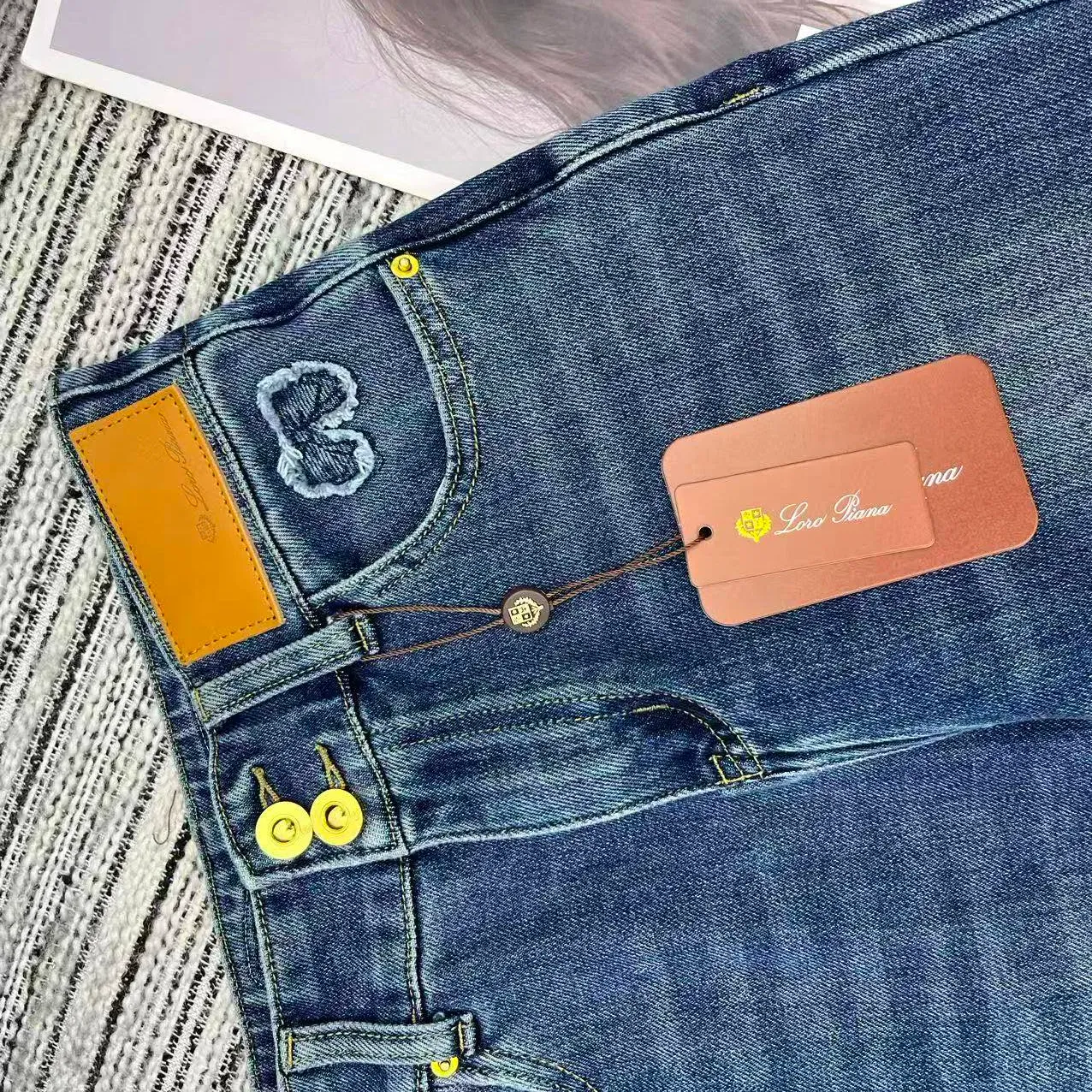Джинсы Женские Loro Piana 737702
