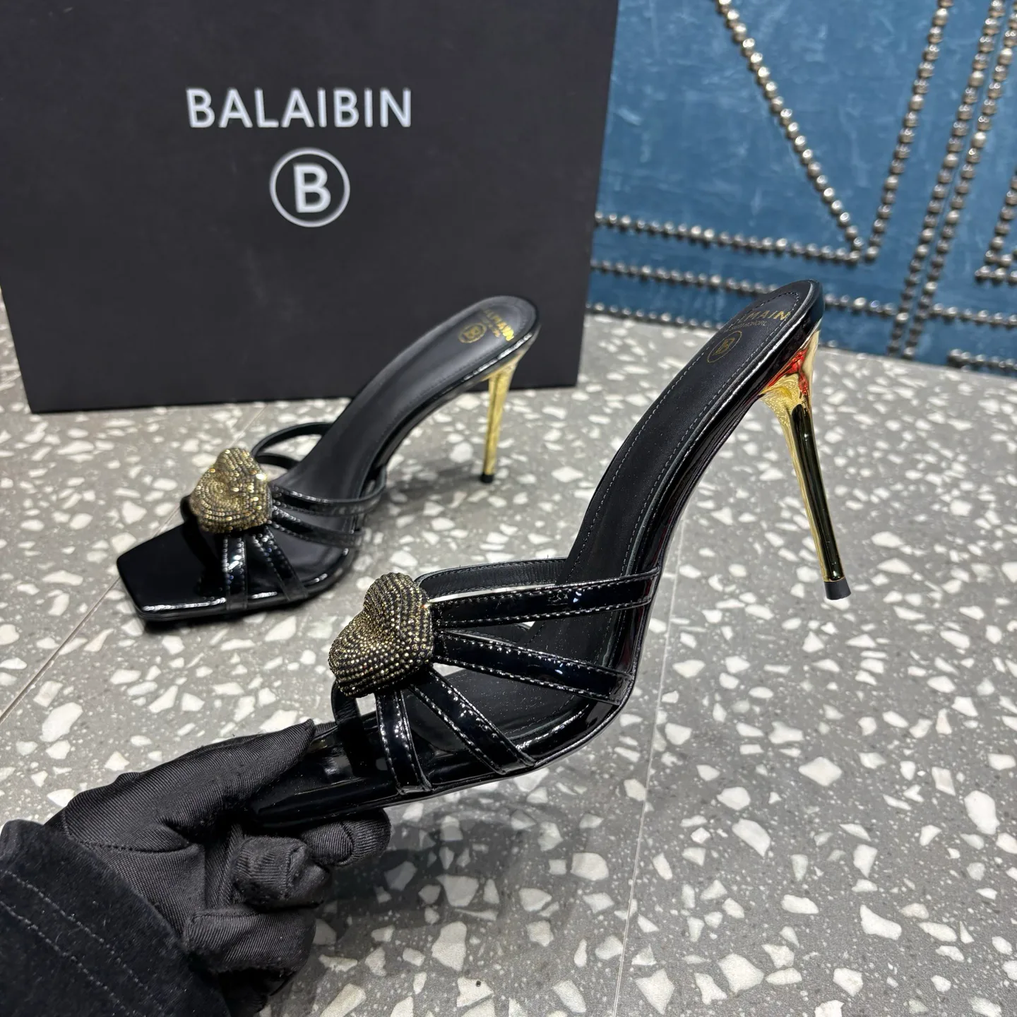 Босоножки Женские Balmain 1225187