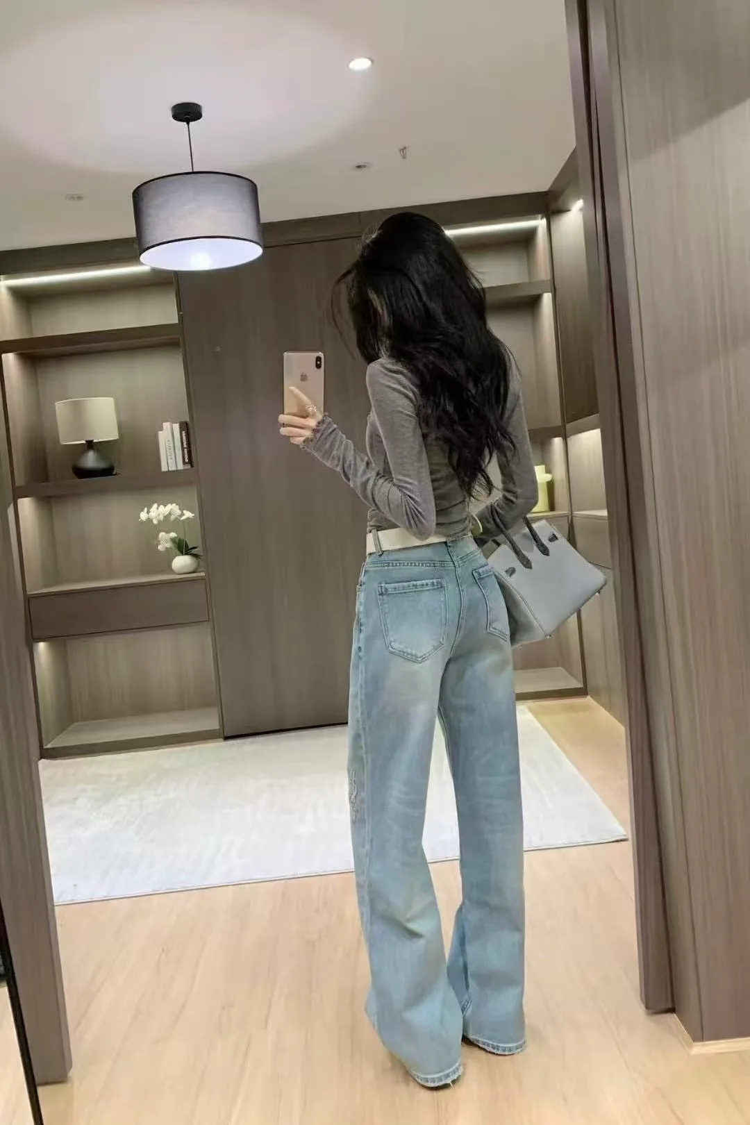 Джинсы Женские Saint Laurent 6733961