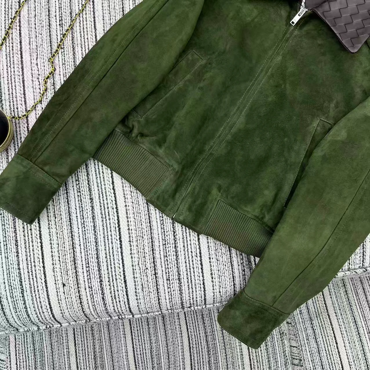 Кожаные Куртки И Дублёнки Мужские Bottega Veneta 10675630