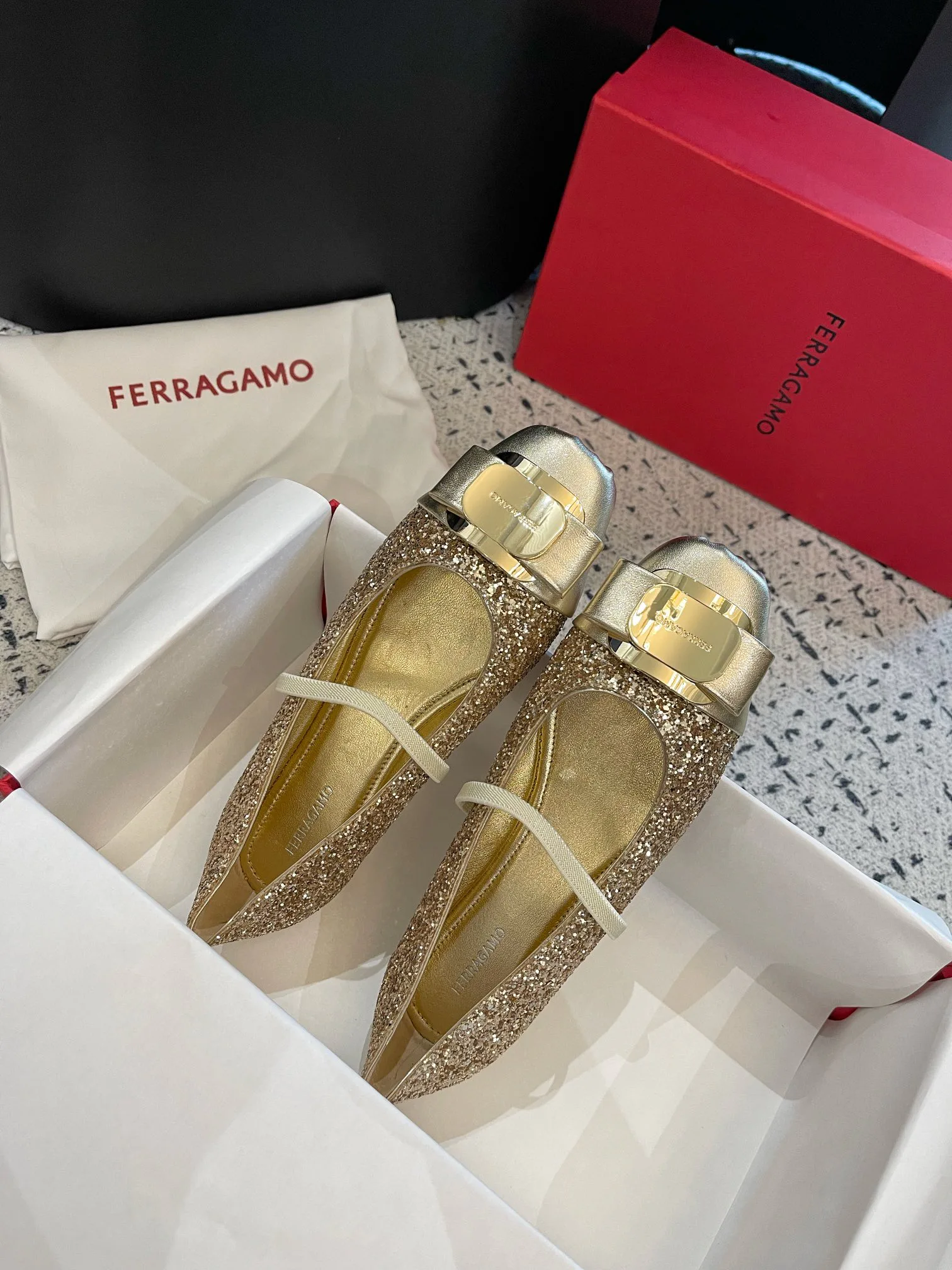 Балетки Женские Salvatore Ferragamo 9314