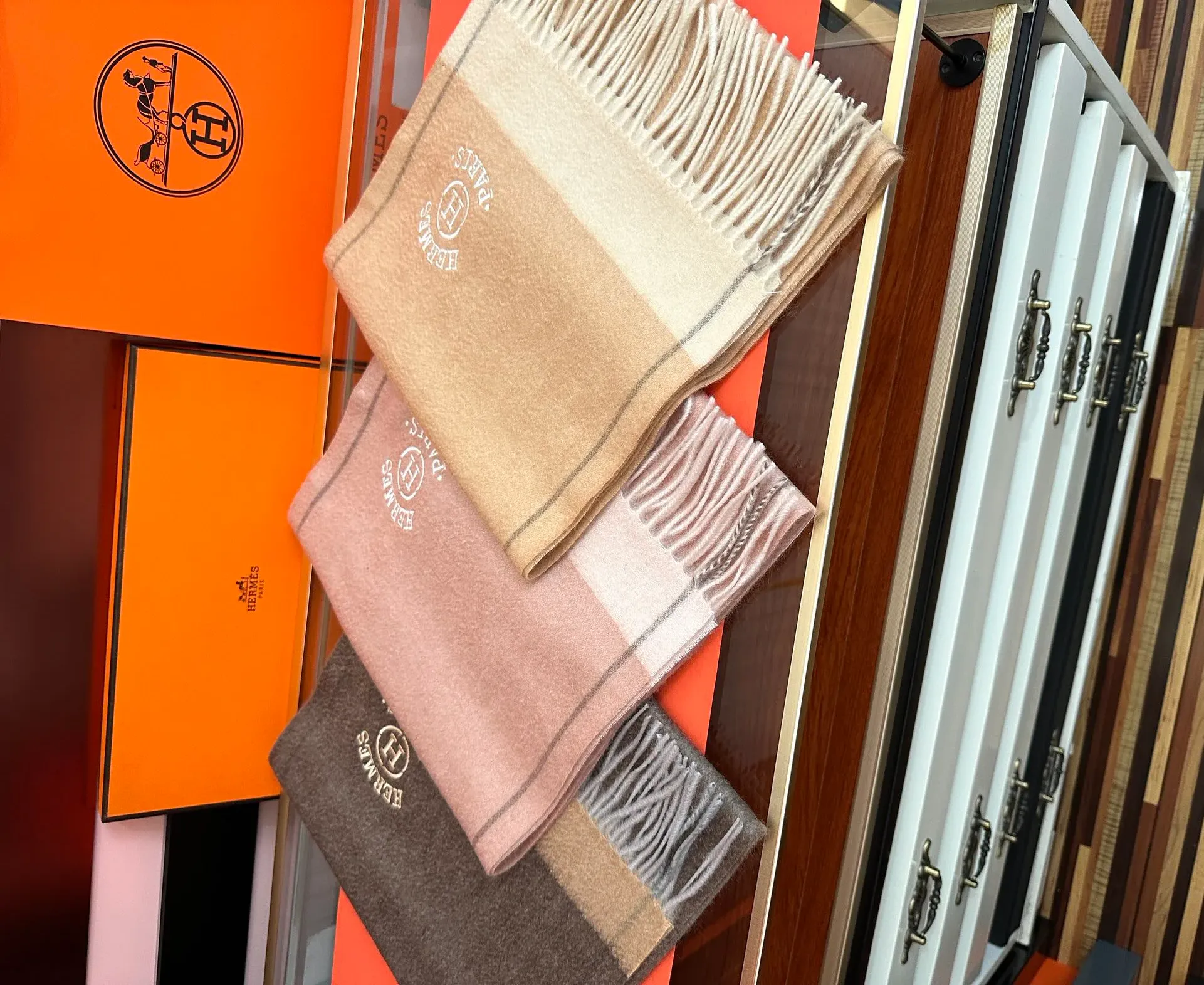 Шарфы Hermes 412449