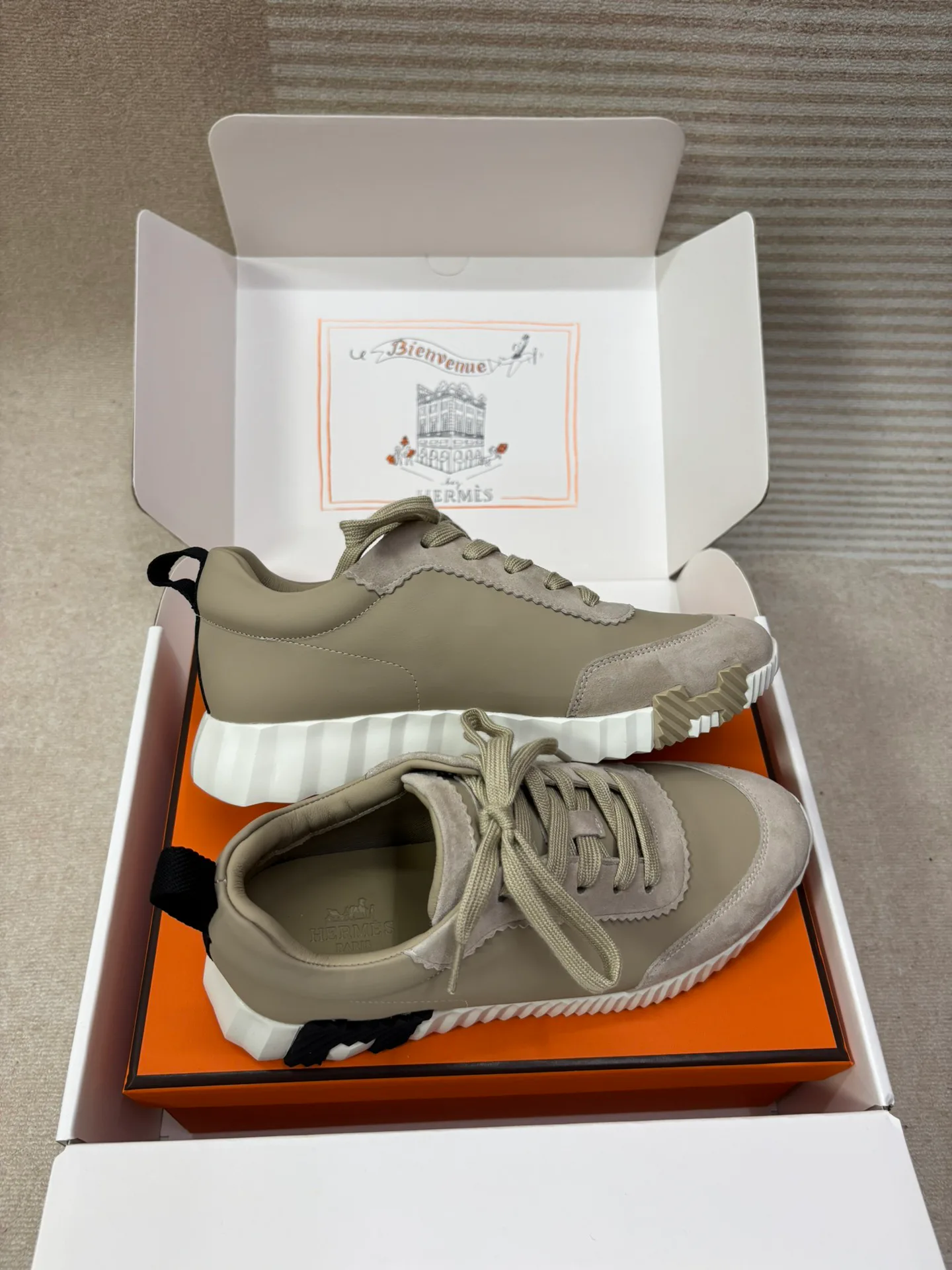 Кроссовки Мужские Hermes 6262779