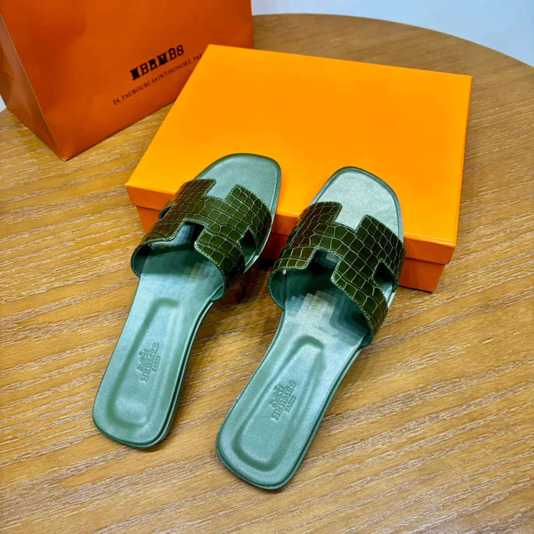 Шлепанцы Женские Hermes 4504095