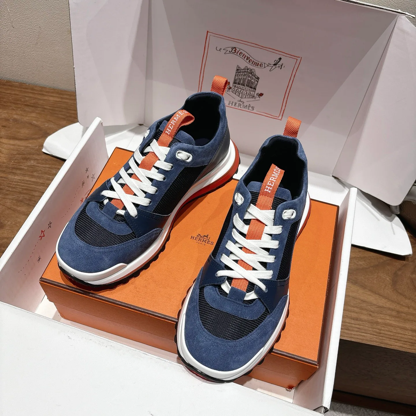 Кроссовки Женские Hermes 4956089