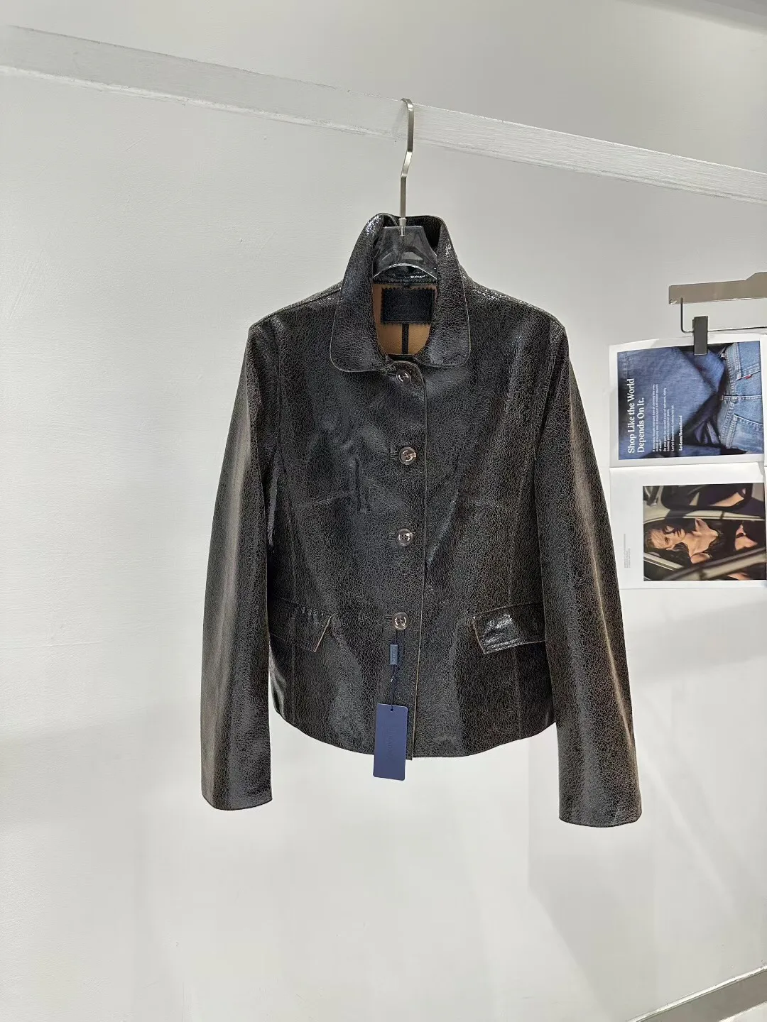 Кожаные Куртки И Дублёнки Женские Prada 13186443