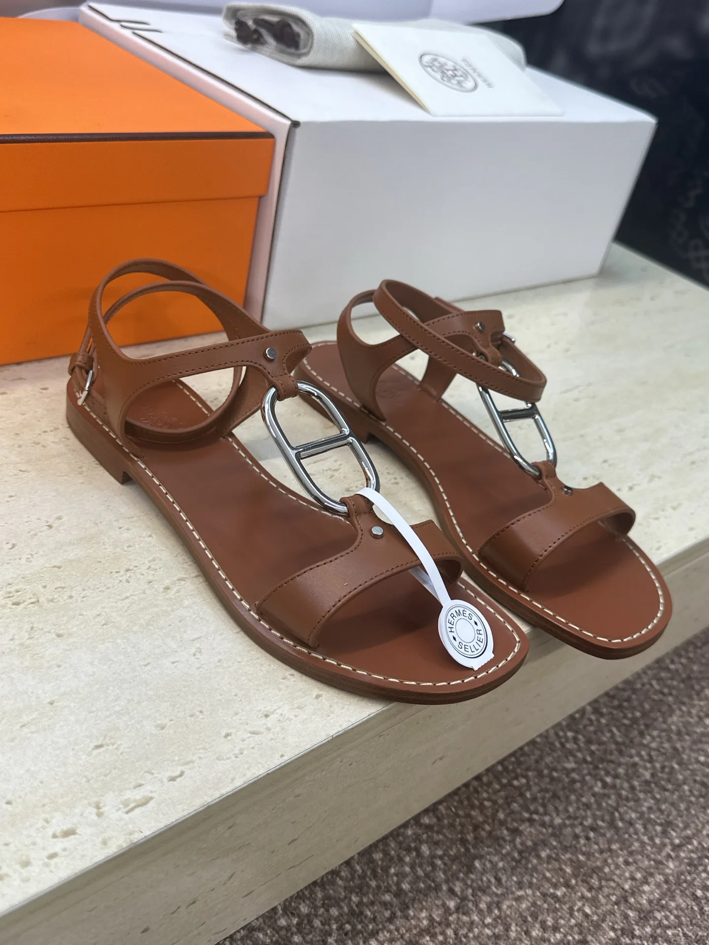 Босоножки Женские Hermes 11465209
