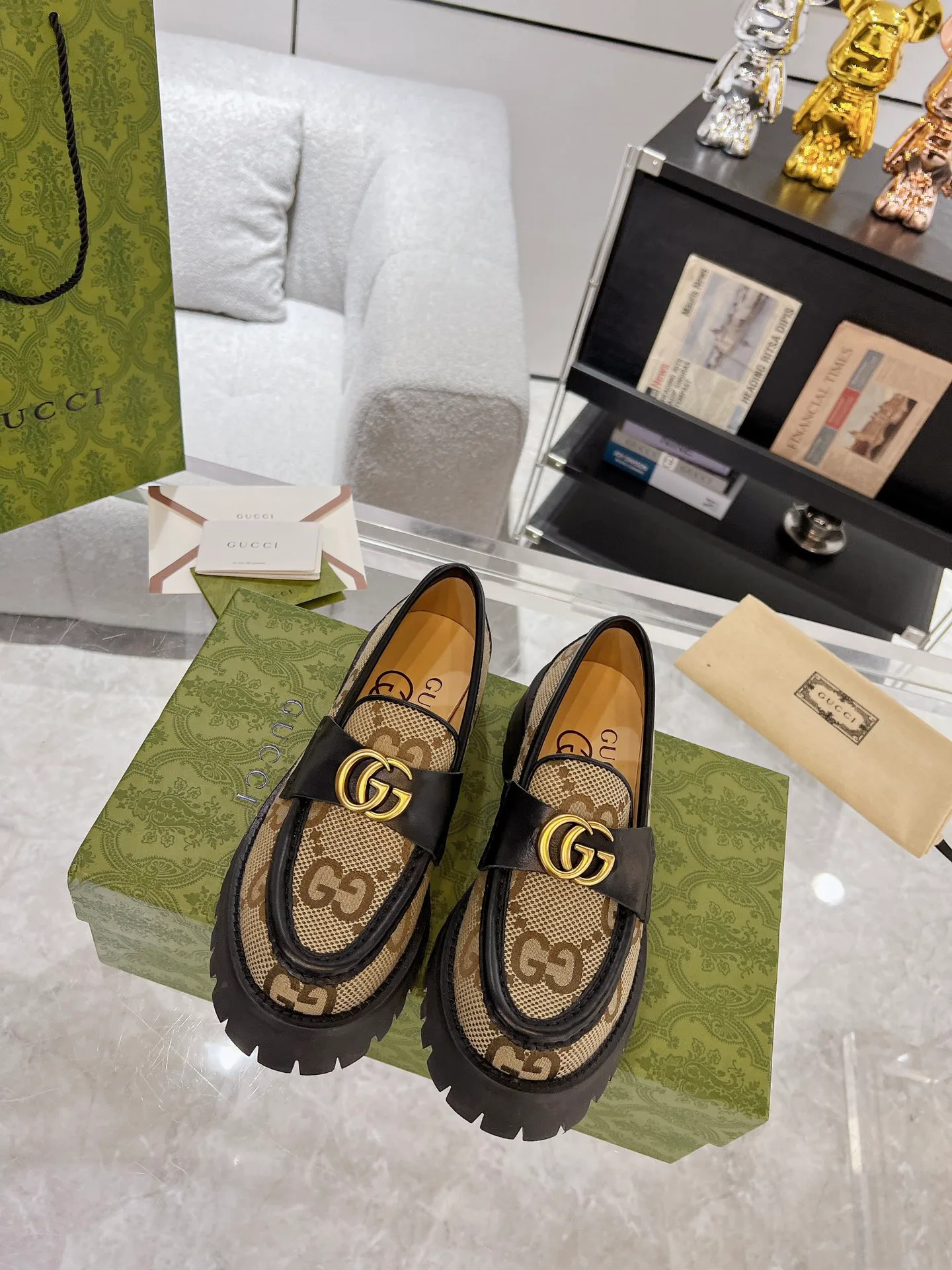 Лоферы Женские Gucci 170188