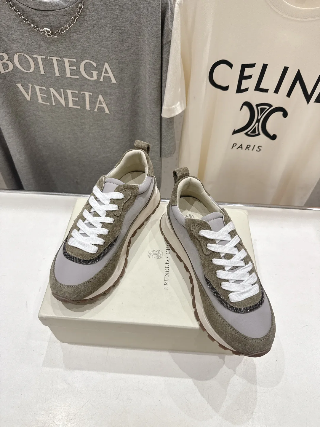 Кроссовки Женские Brunello Cucinelli 10845745