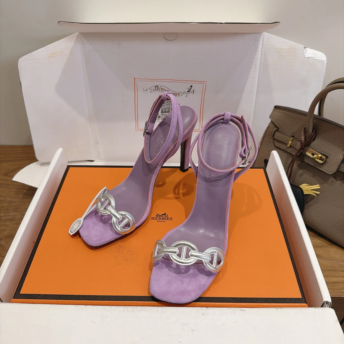 Босоножки Женские Hermes 19586074