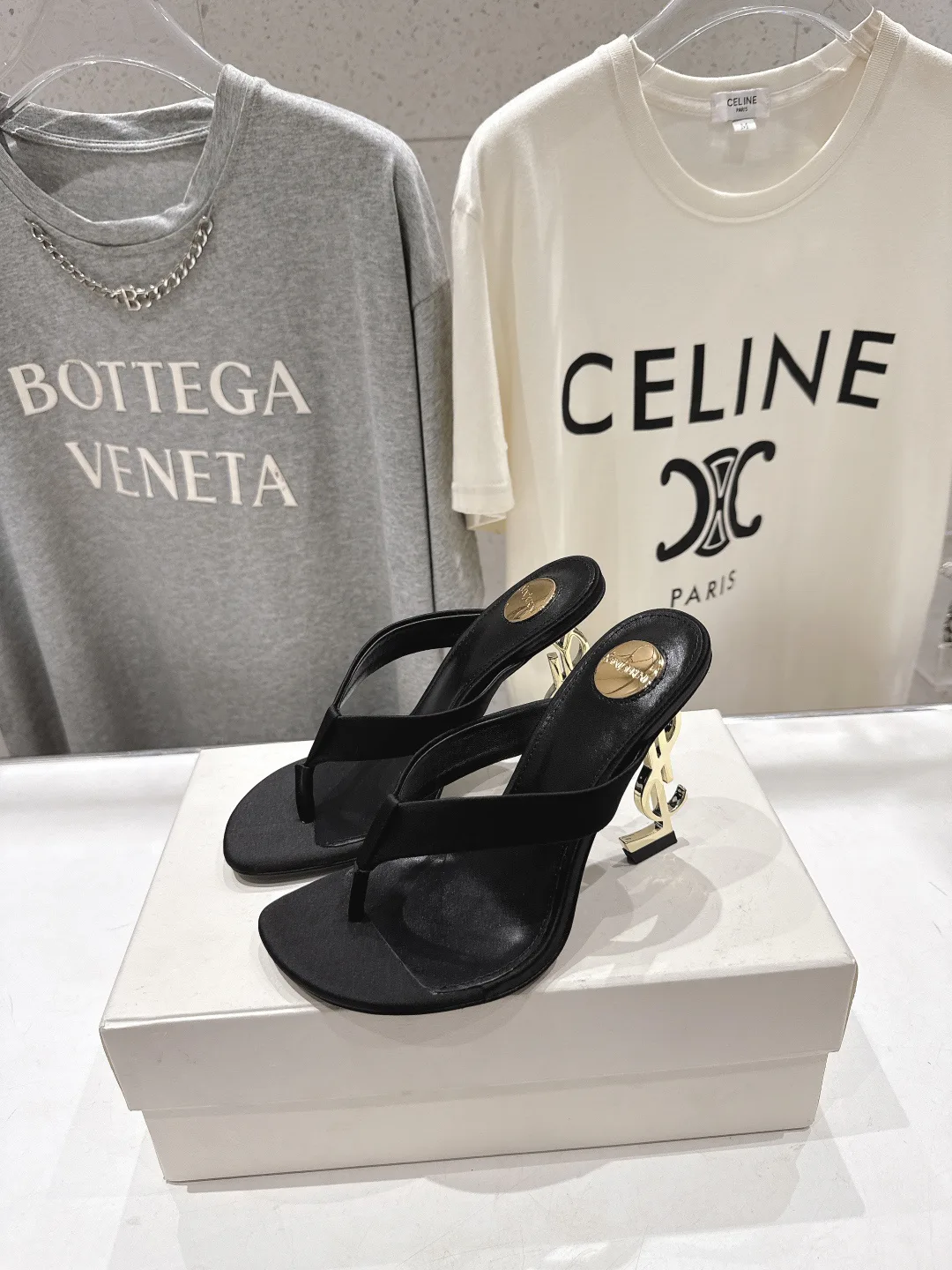 Босоножки Женские Saint Laurent 11623327