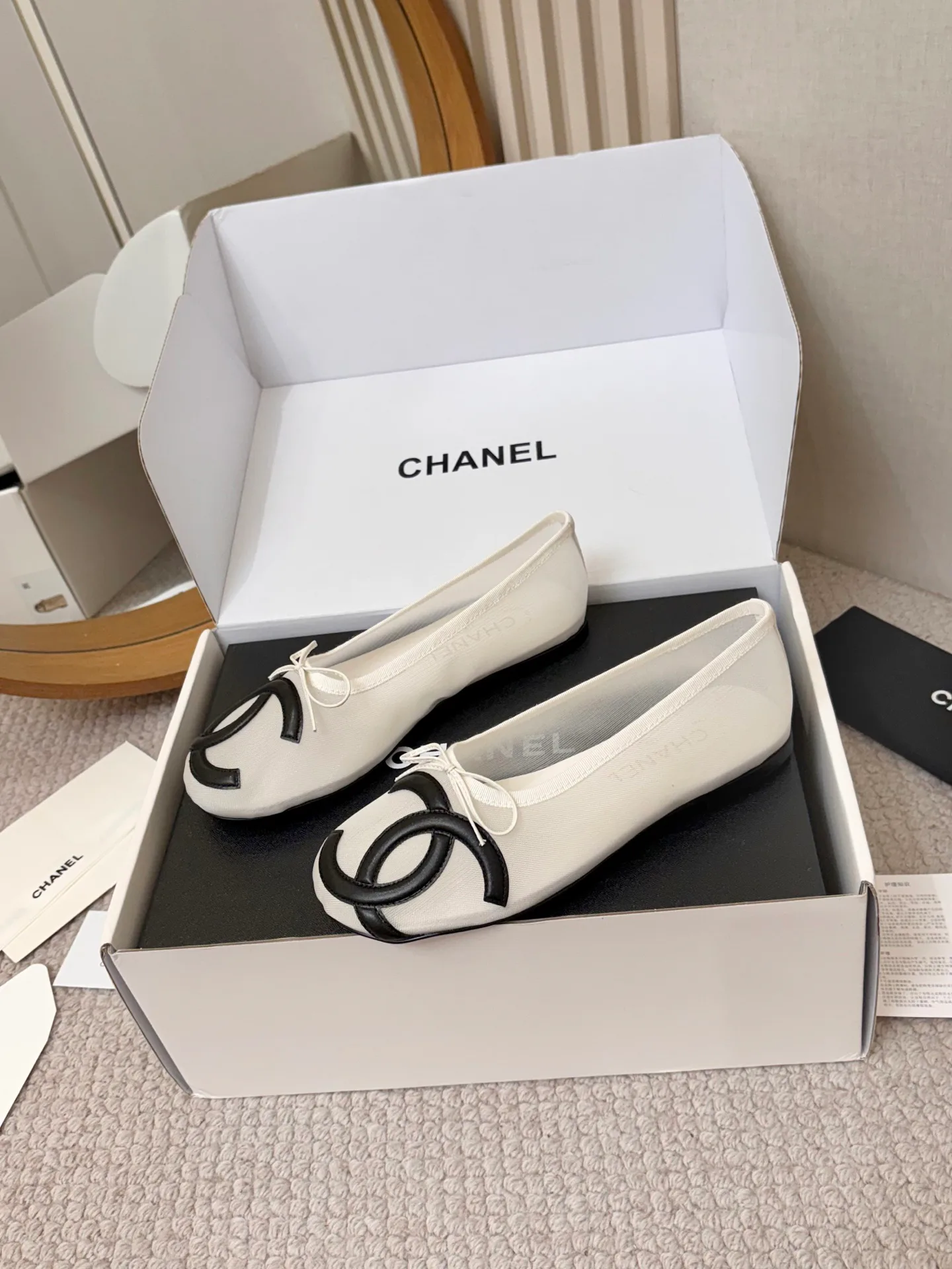 Балетки Женские Chanel 19080177
