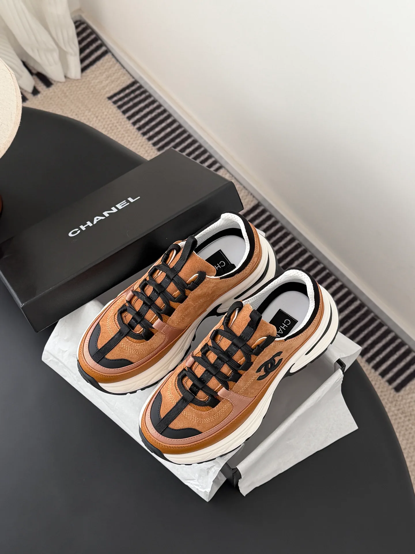 Кроссовки Женские Chanel 738755