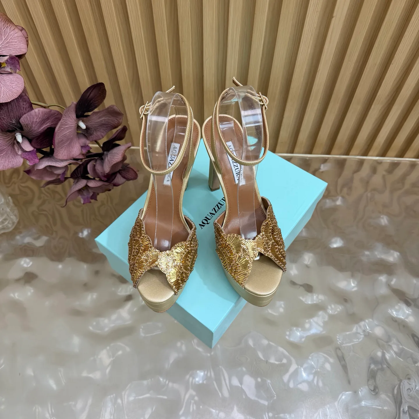 Босоножки Женские Aquazzura 18400956