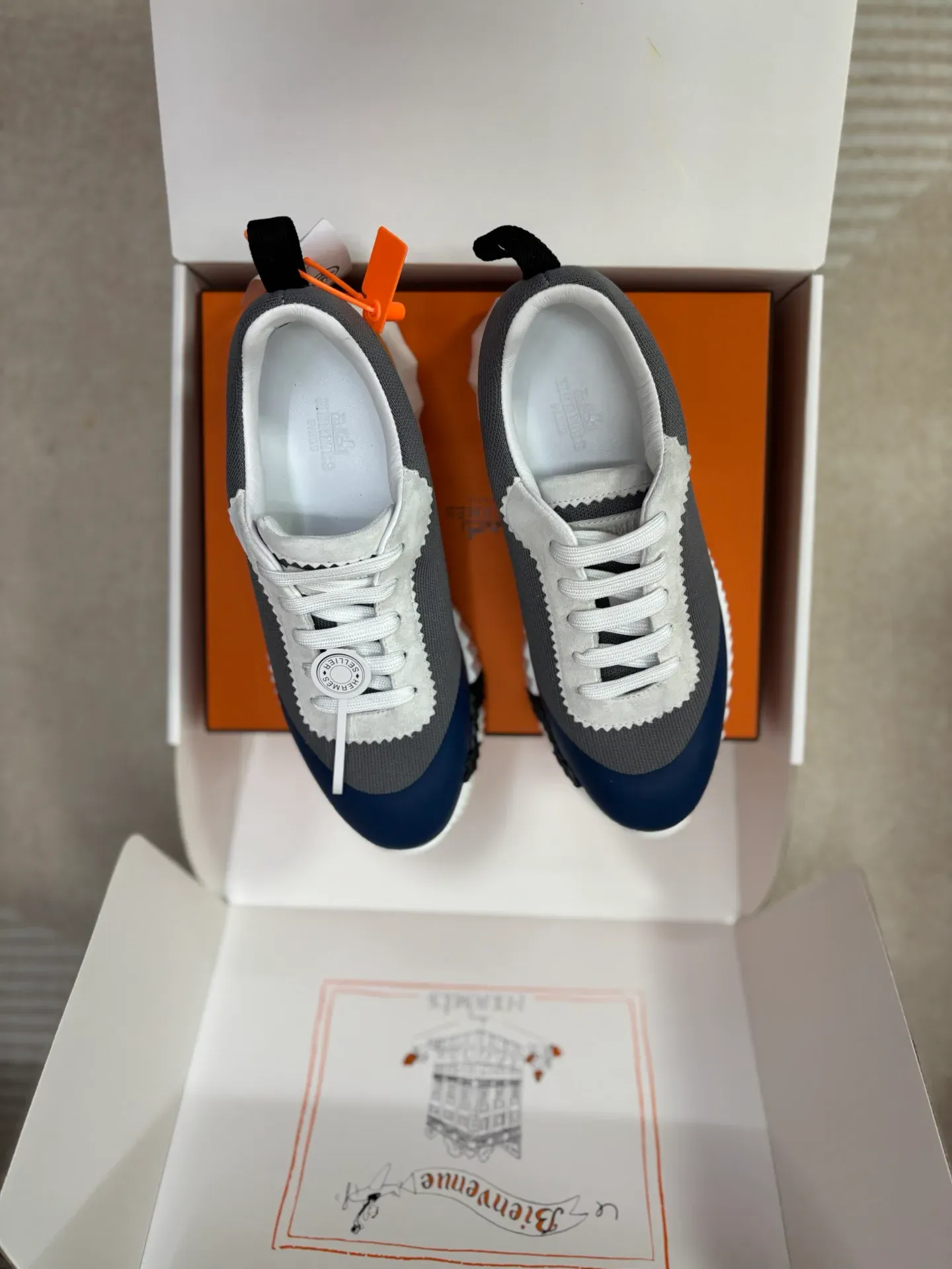 Кроссовки Мужские Hermes 517568