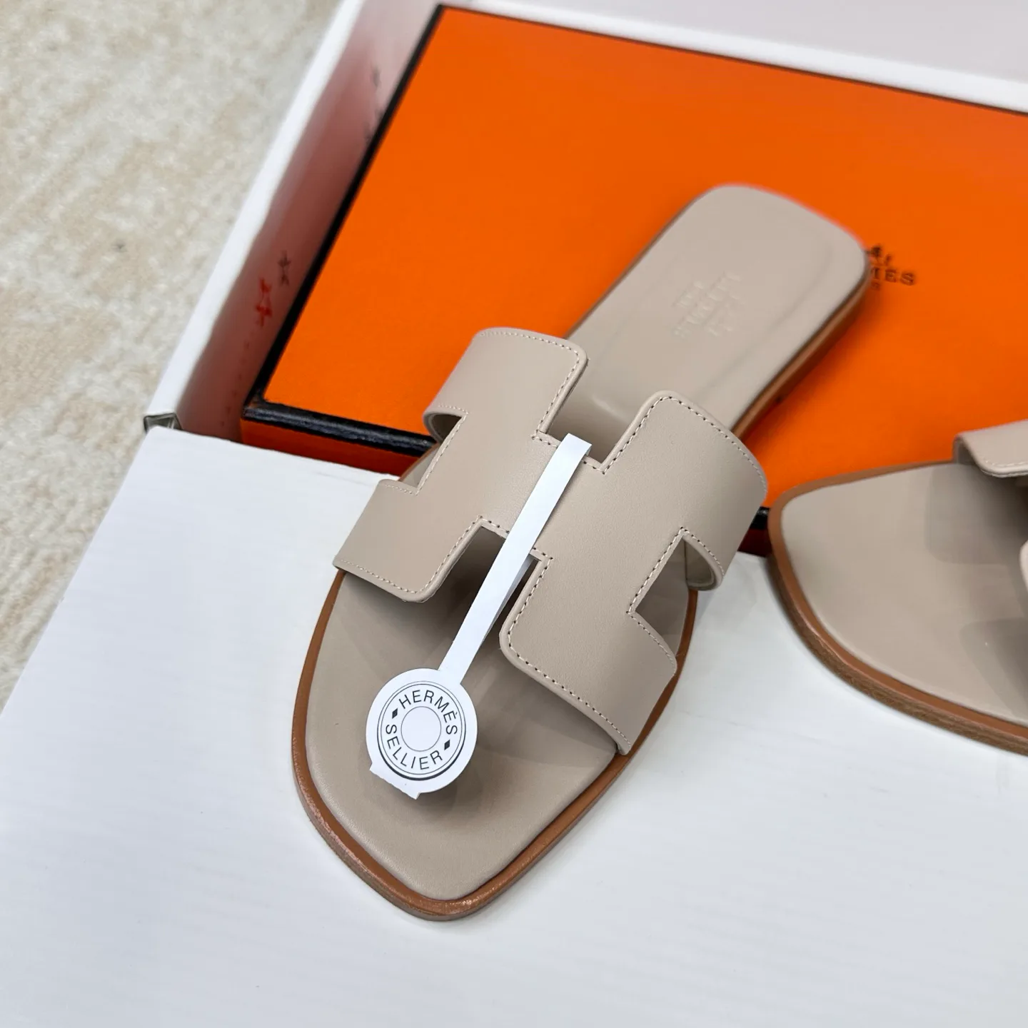 Шлепанцы Женские Hermes 3043263