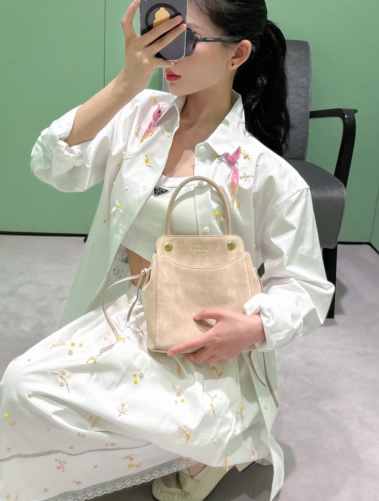Рубашки Женские Prada 17226665