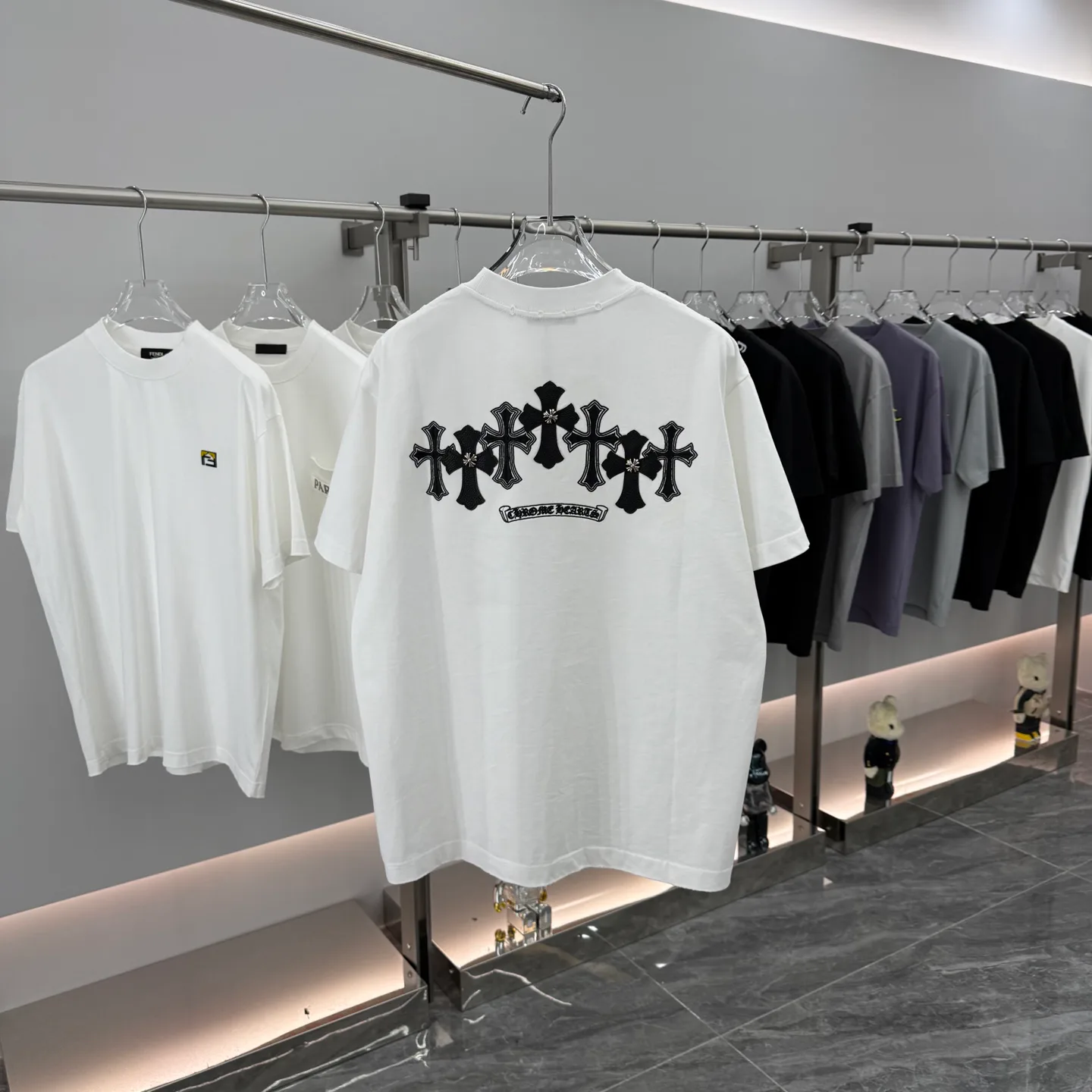 Футболки Мужские Chrome Hearts 281637