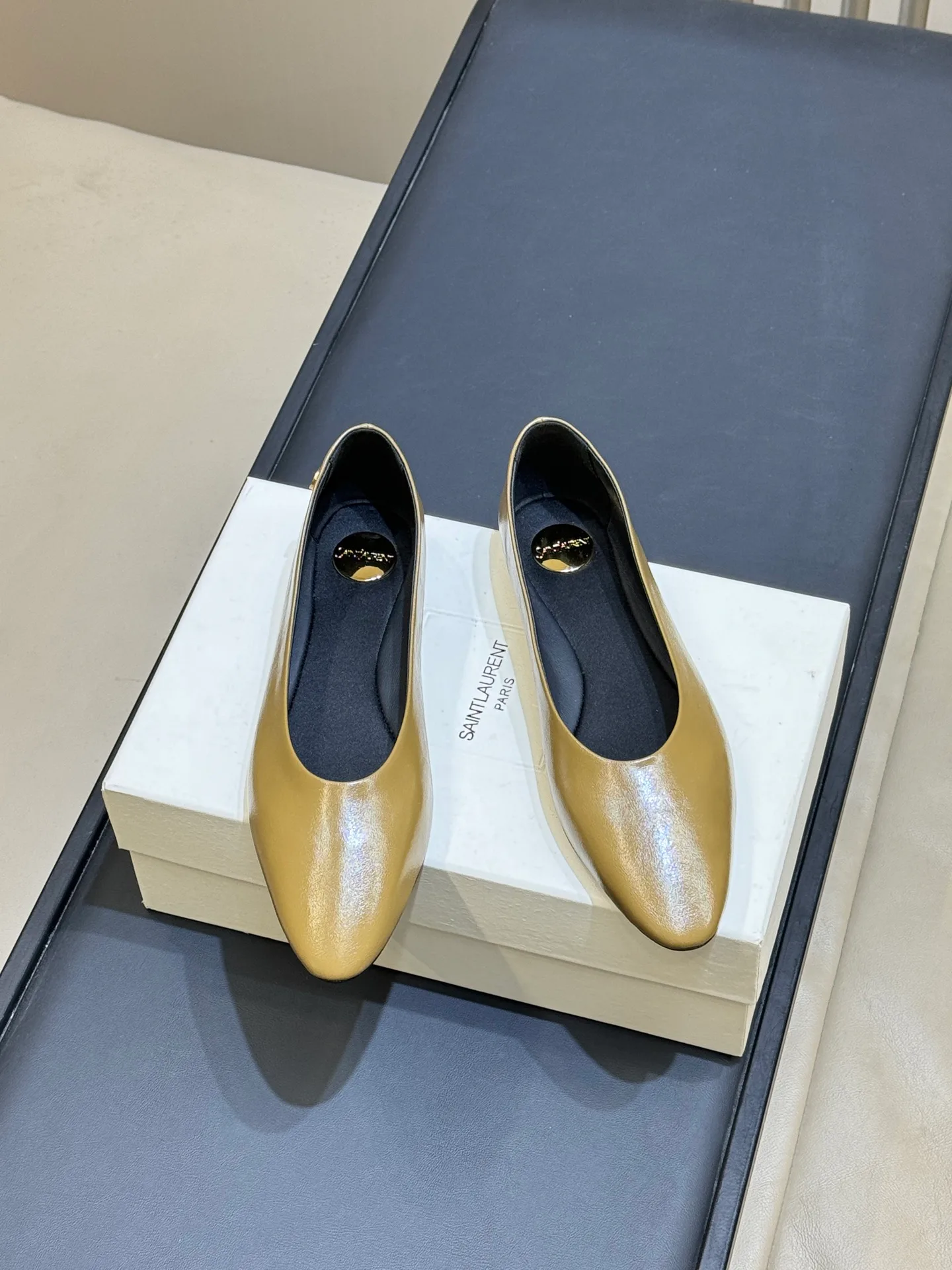 Балетки Женские Saint Laurent 11892783