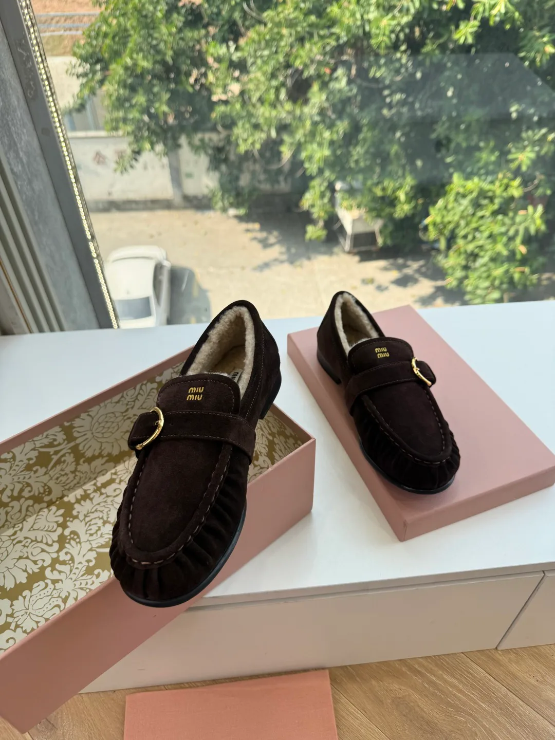Лоферы И Мокасины Женские Miu Miu 19448344