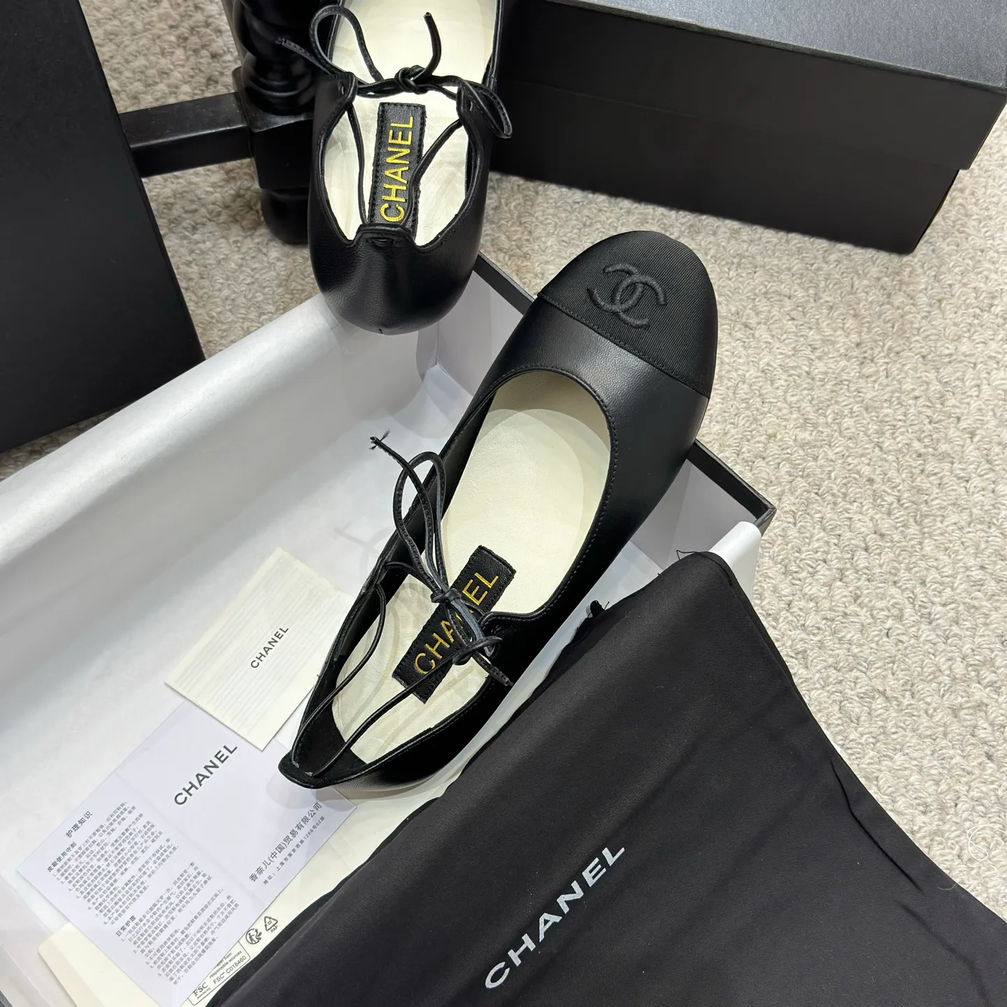 Балетки Женские Chanel 13253