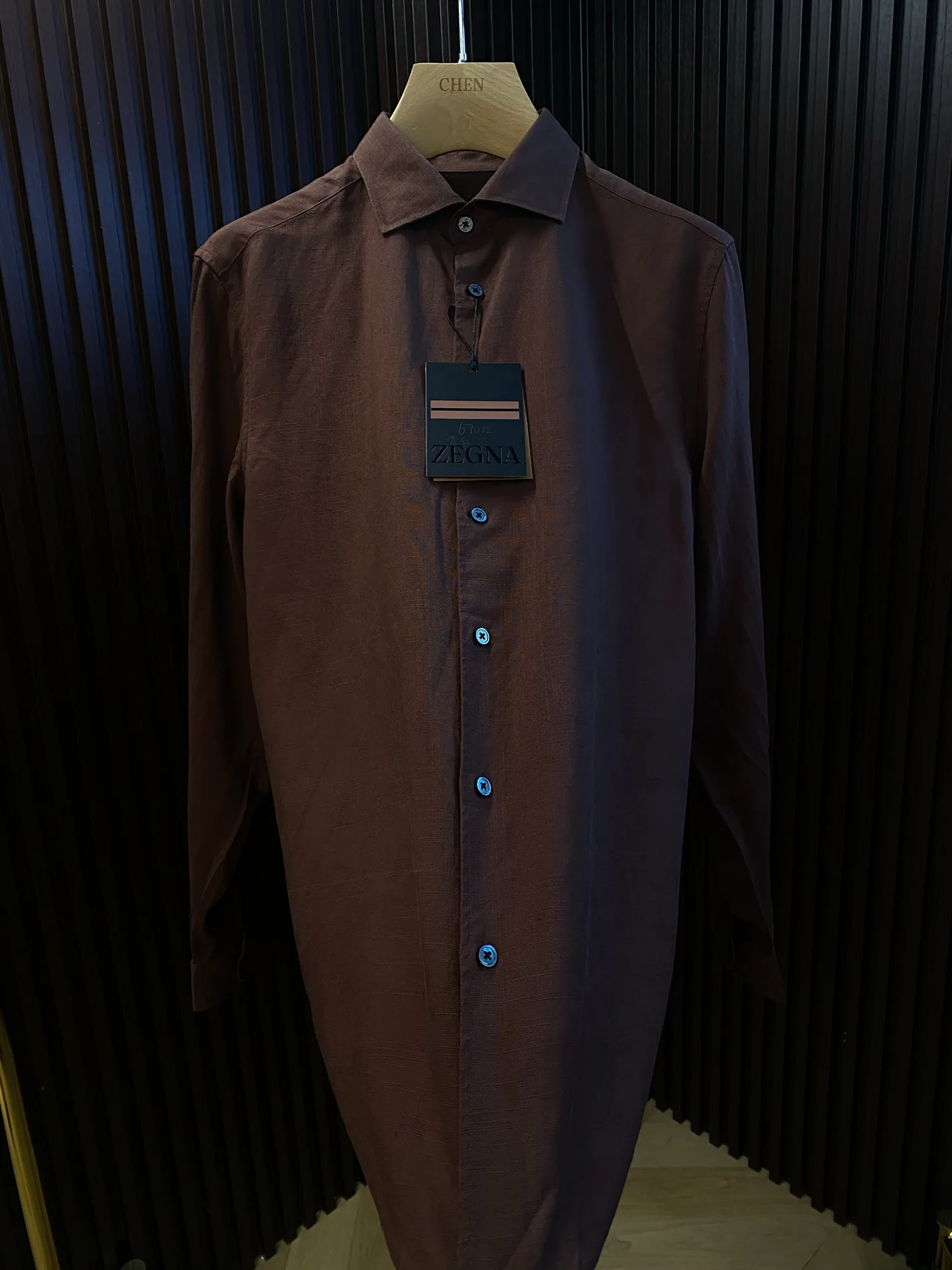 Рубашки Мужские Zegna 11383577