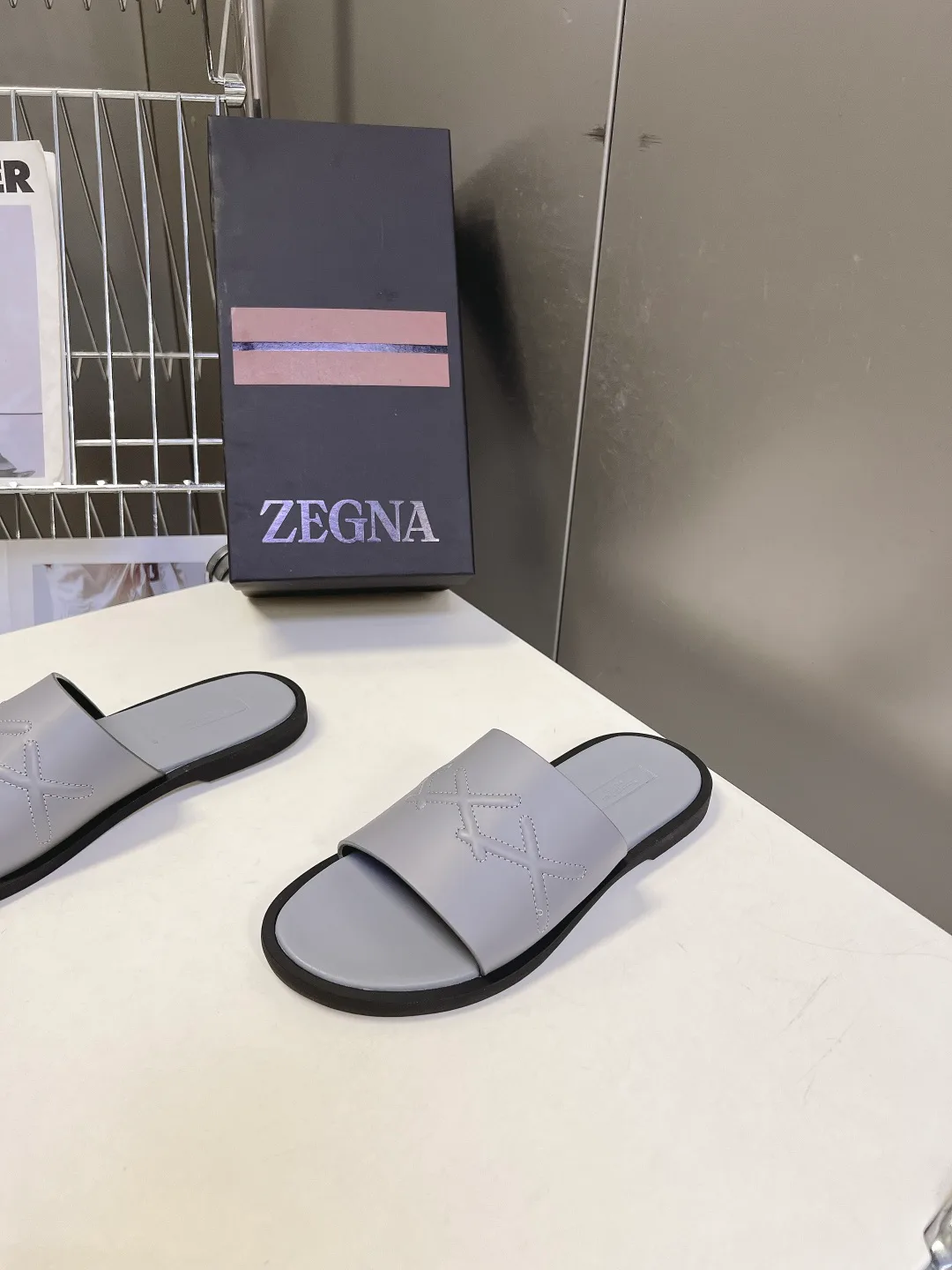 Шлепанцы Мужские Zegna 17138264