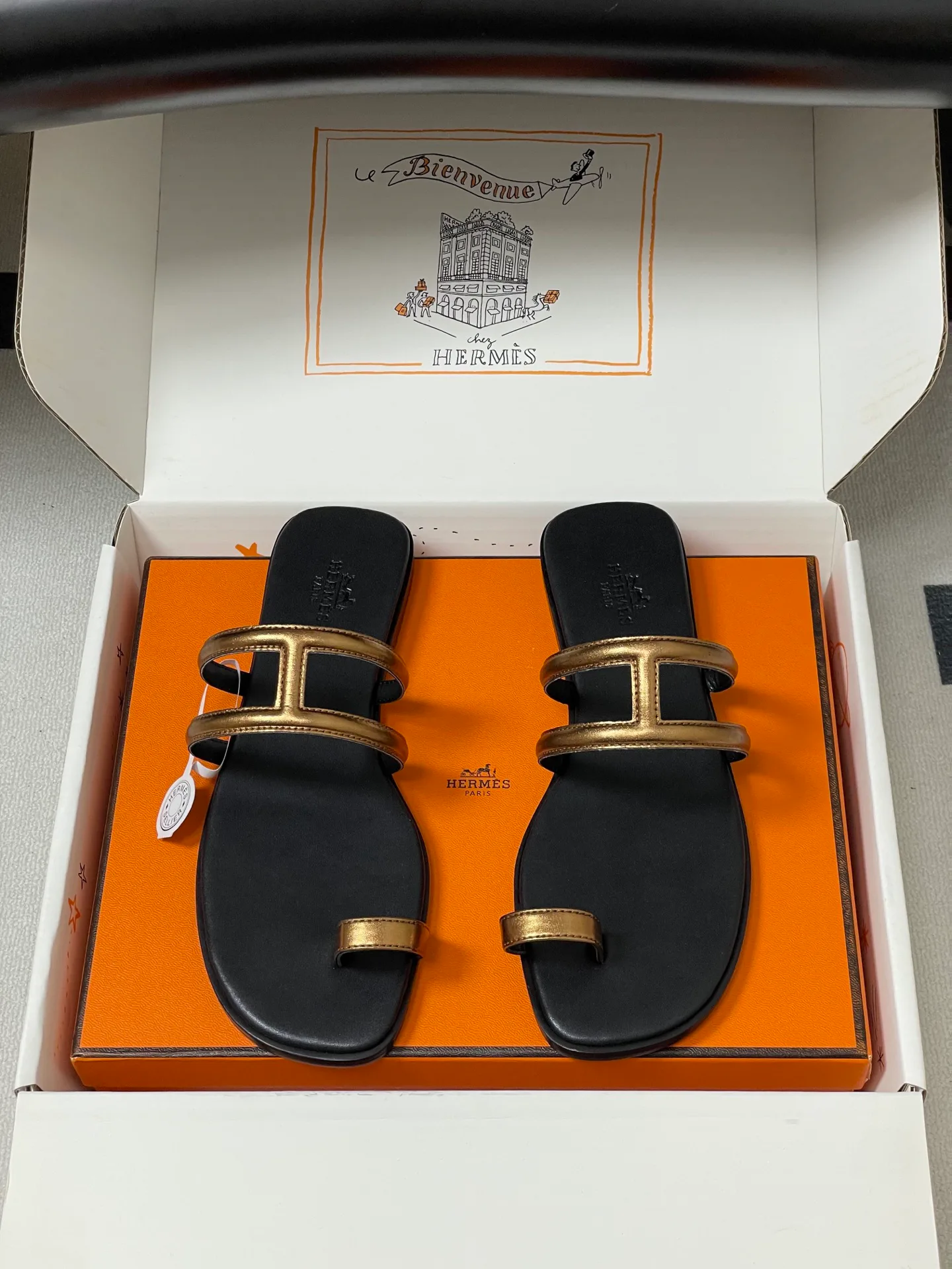 Шлепанцы Женские Hermes 252984
