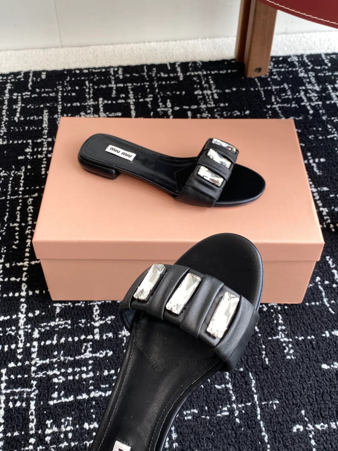 Шлепанцы Женские Miu Miu 19667