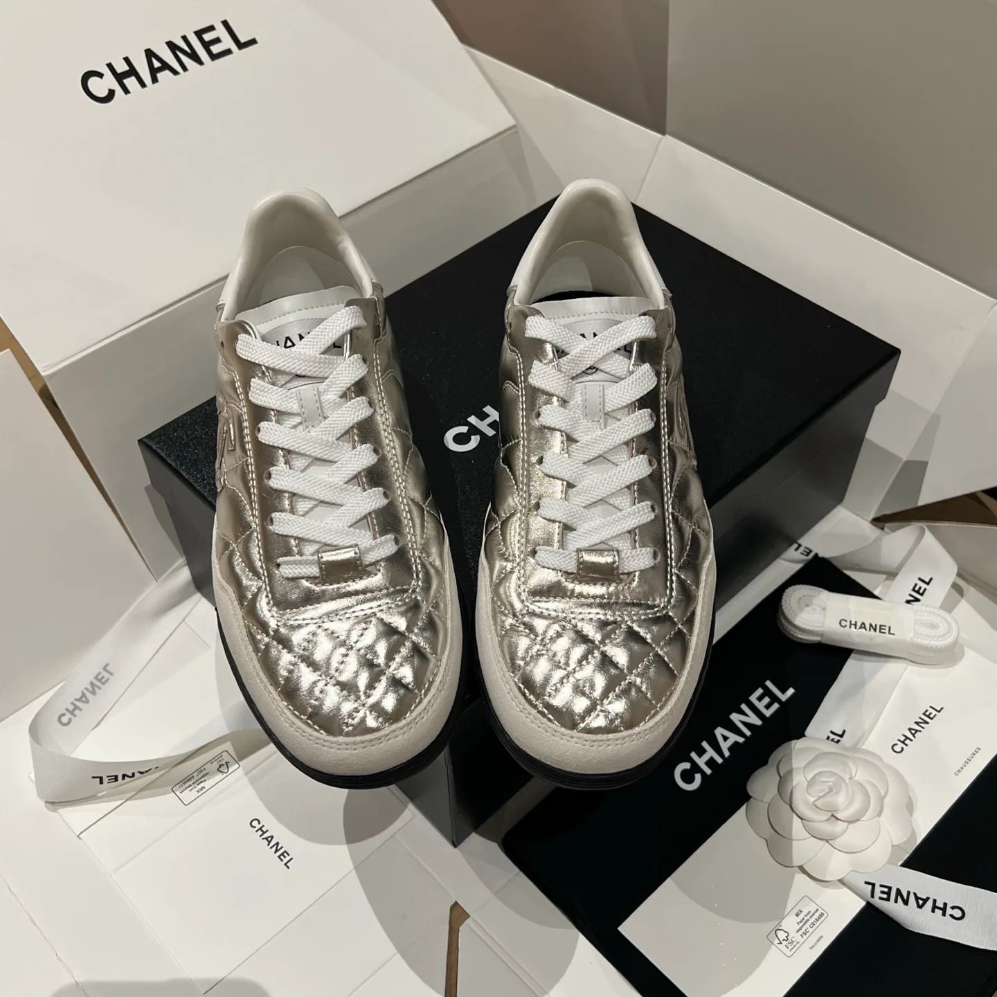 Кроссовки Женские Chanel 408196